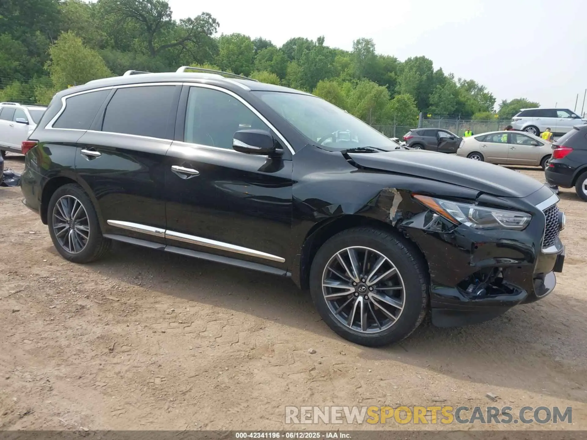 1 fotografías del automóvil dañado 5N1DL0MMXLC513079 INFINITI QX60 2020