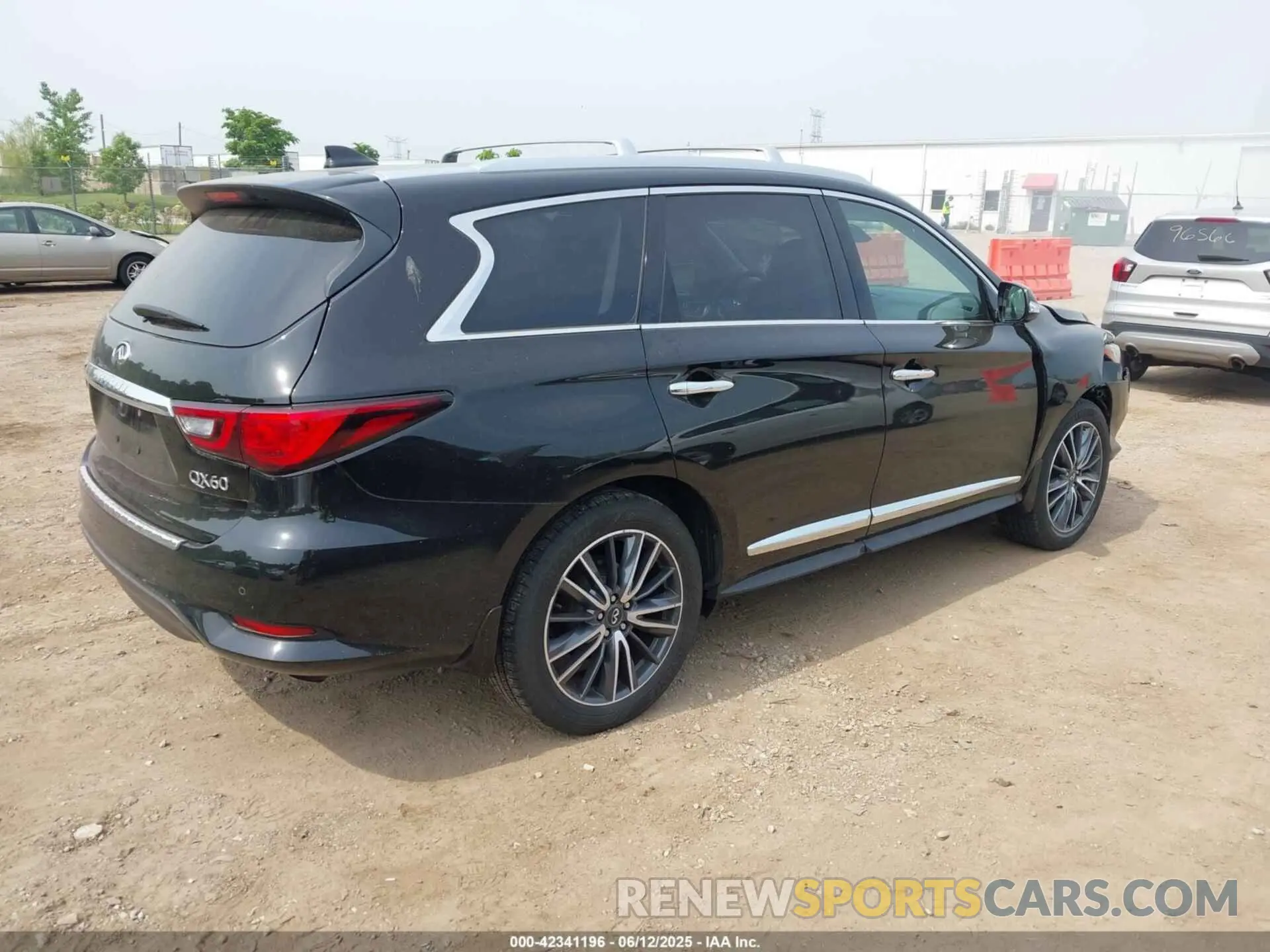 4 fotografías del automóvil dañado 5N1DL0MMXLC513079 INFINITI QX60 2020