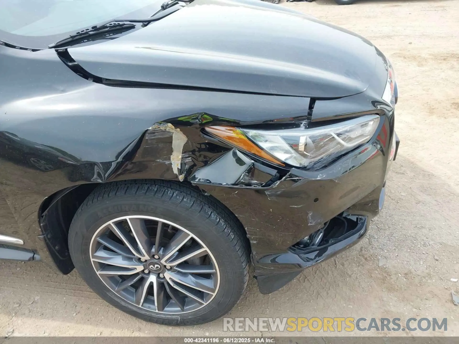 6 fotografías del automóvil dañado 5N1DL0MMXLC513079 INFINITI QX60 2020