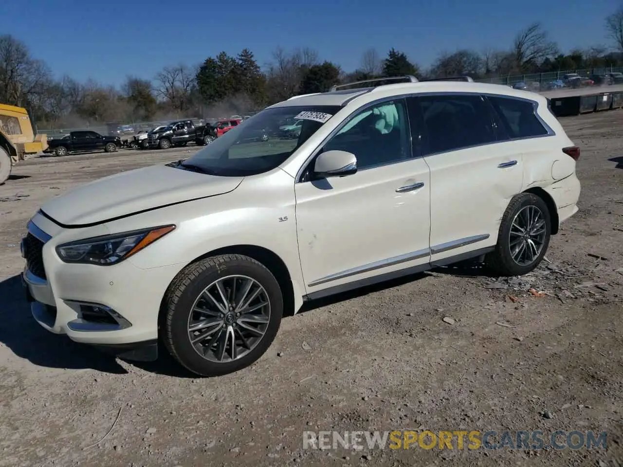 1 fotografías del automóvil dañado 5N1DL0MMXLC517200 INFINITI QX60 2020