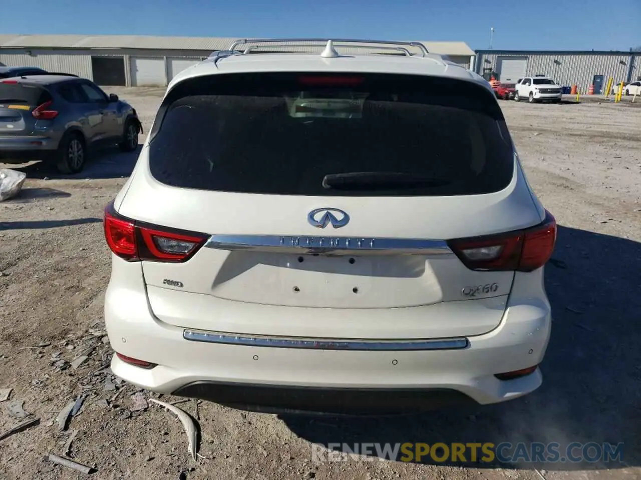6 fotografías del automóvil dañado 5N1DL0MMXLC517200 INFINITI QX60 2020