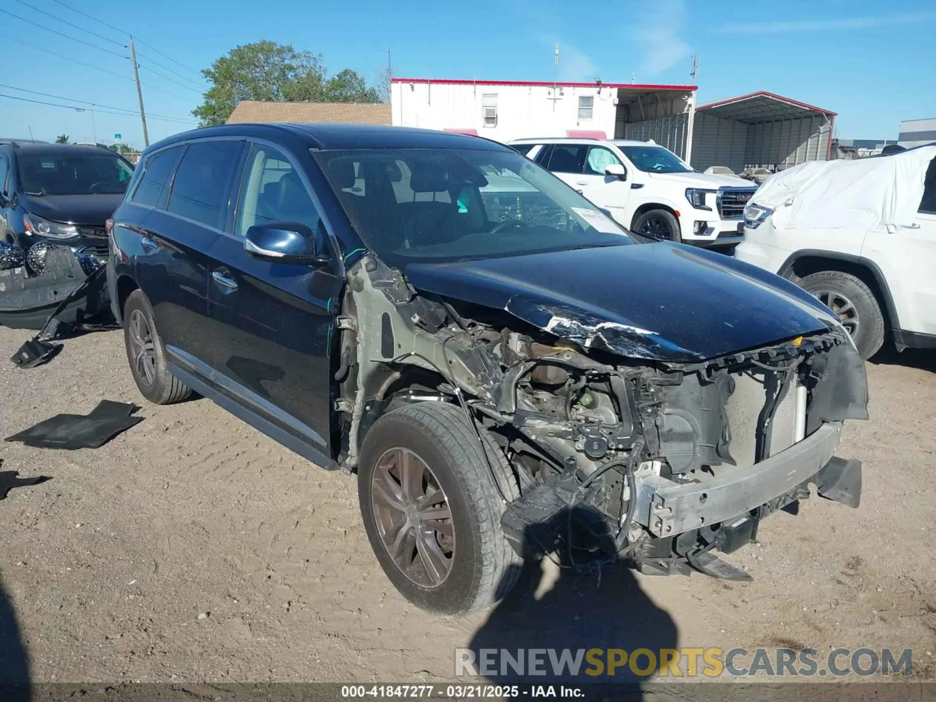 1 fotografías del automóvil dañado 5N1DL0MMXLC526804 INFINITI QX60 2020
