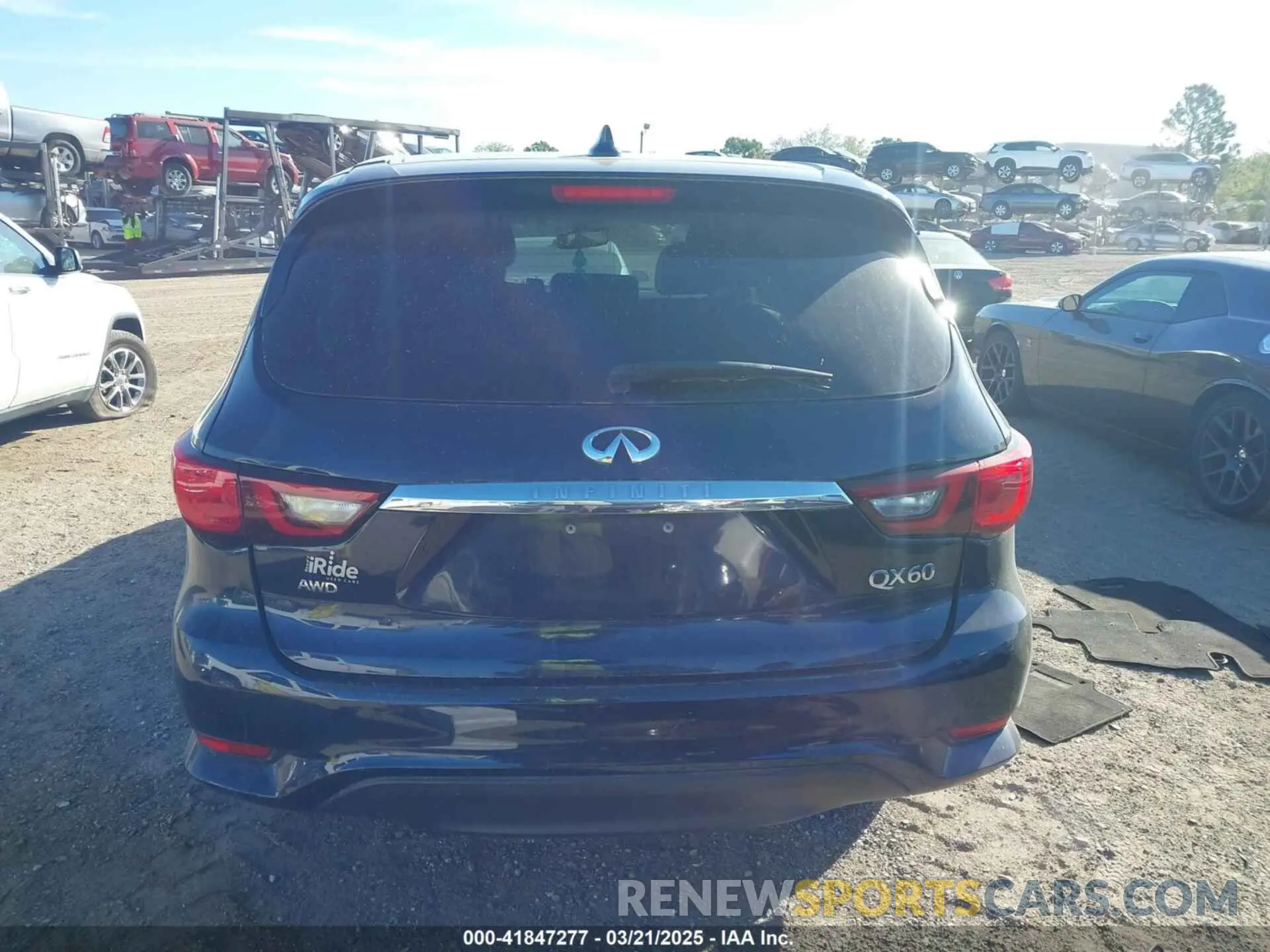 16 fotografías del automóvil dañado 5N1DL0MMXLC526804 INFINITI QX60 2020