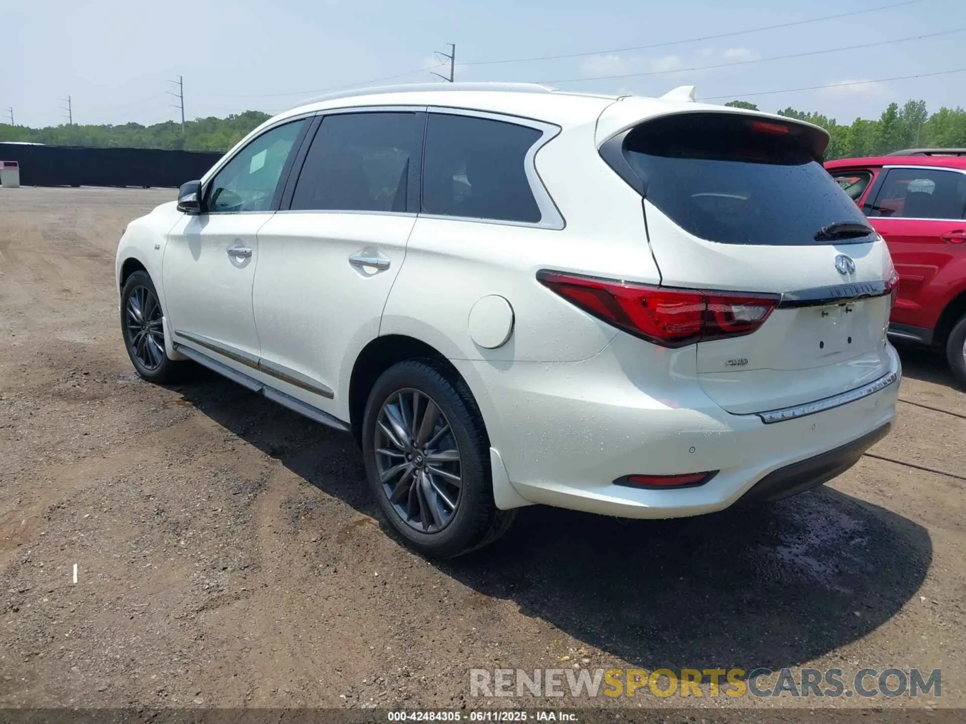 3 fotografías del automóvil dañado 5N1DL0MMXLC534532 INFINITI QX60 2020