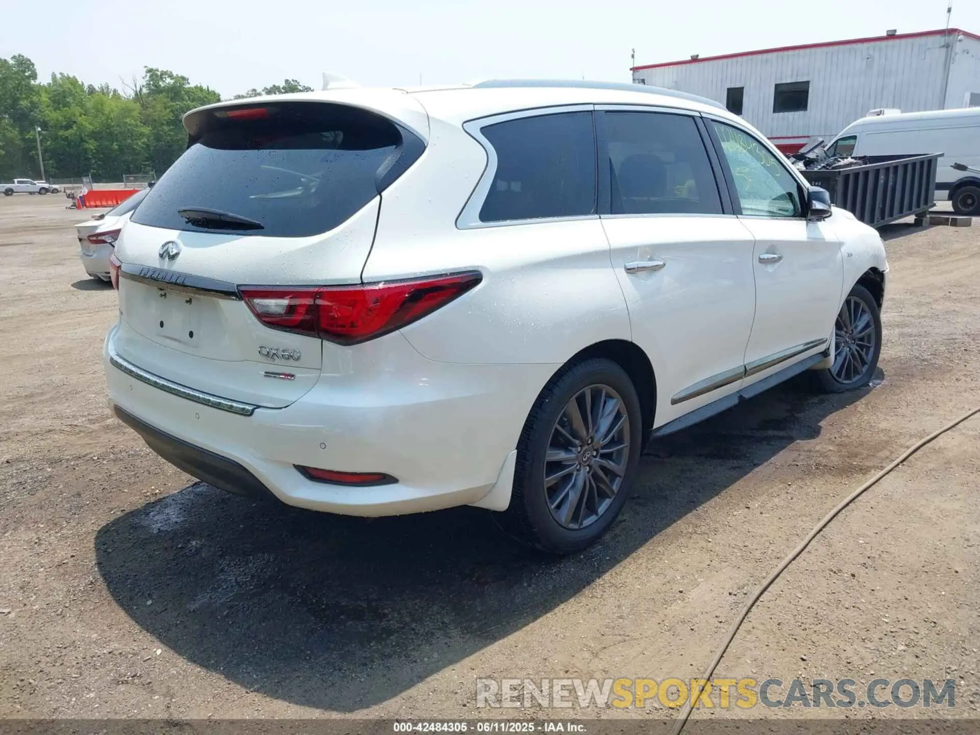 4 fotografías del automóvil dañado 5N1DL0MMXLC534532 INFINITI QX60 2020