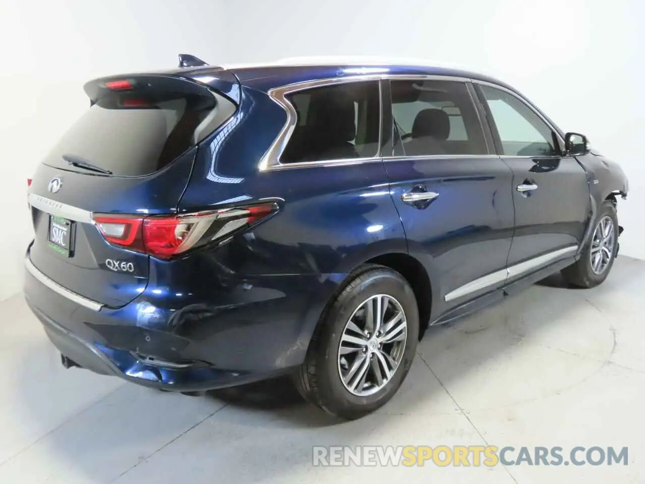3 fotografías del automóvil dañado 5N1DL0MN0LC508563 INFINITI QX60 2020
