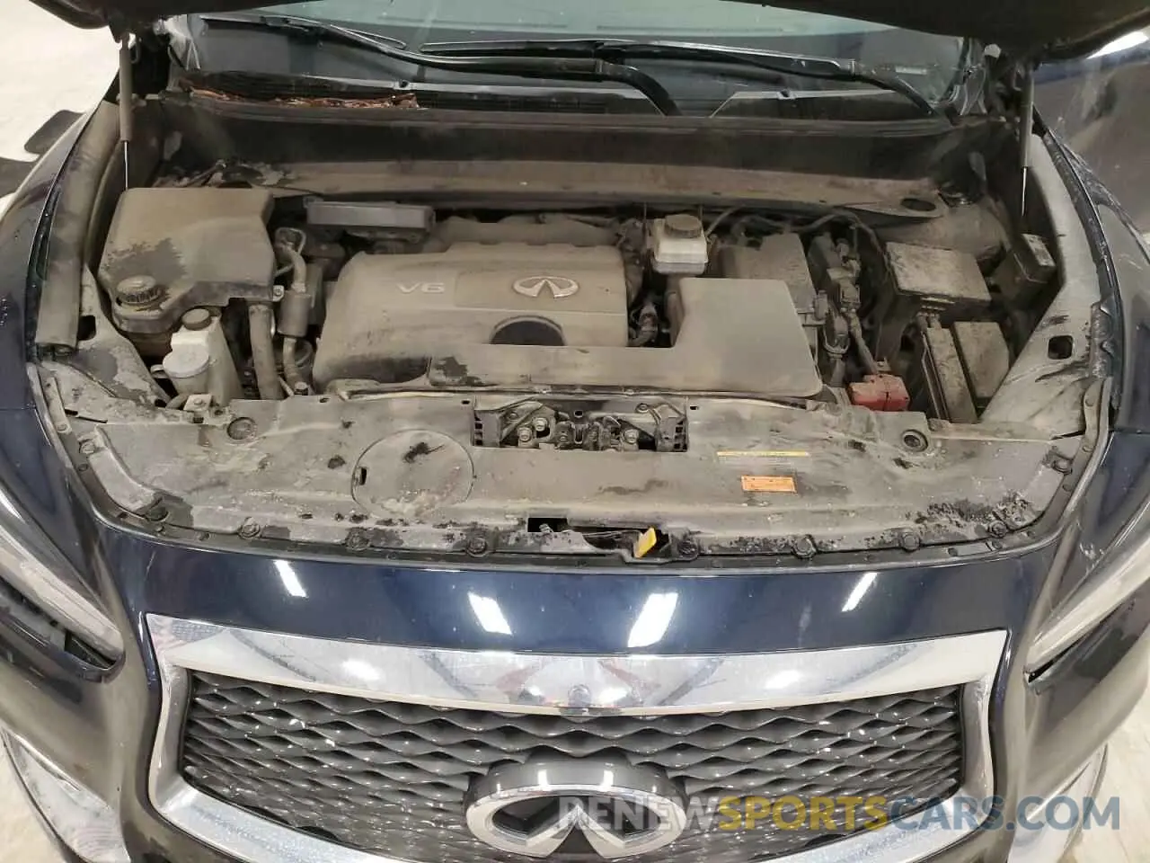 12 fotografías del automóvil dañado 5N1DL0MN0LC529963 INFINITI QX60 2020