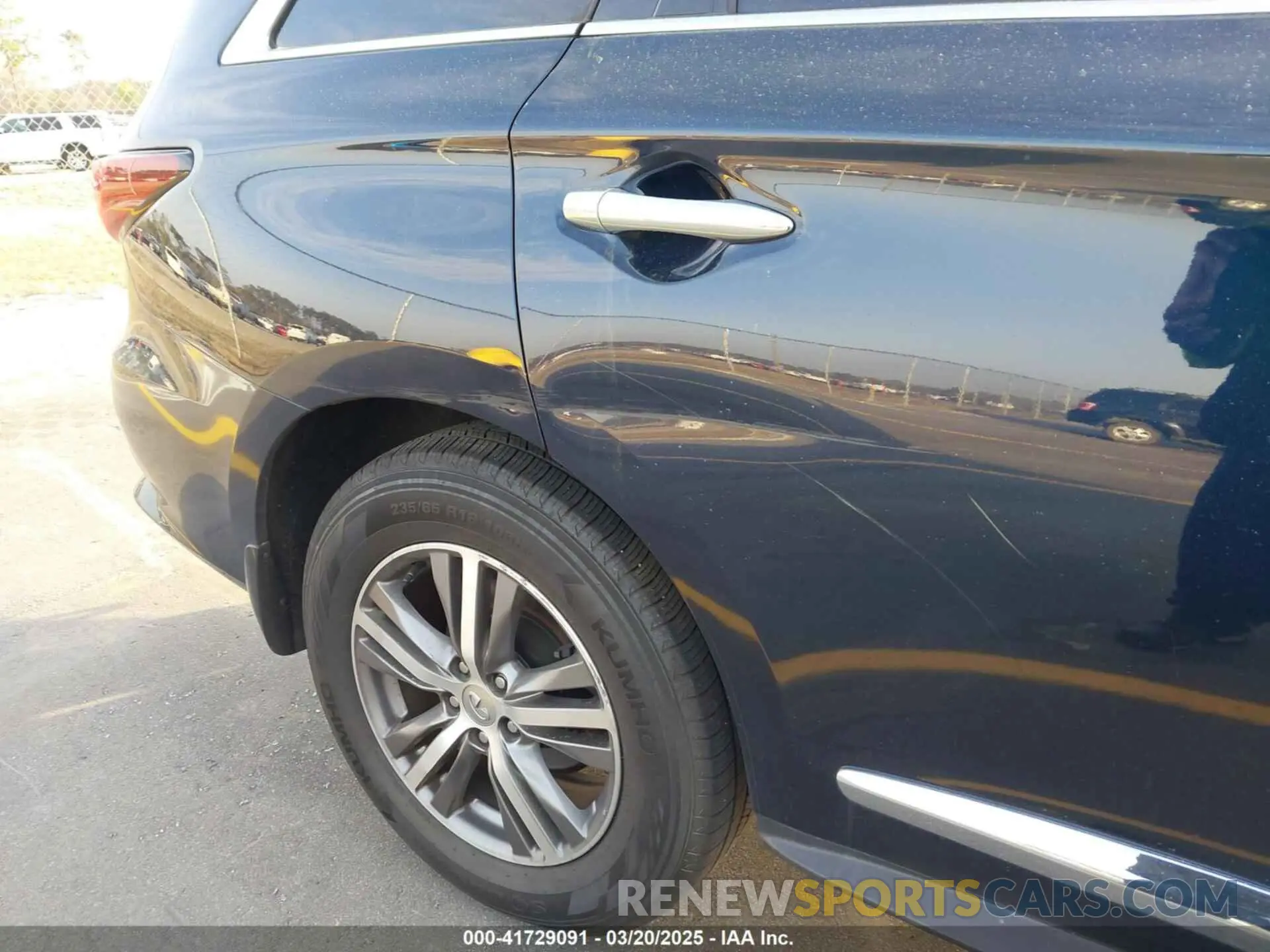 19 fotografías del automóvil dañado 5N1DL0MN1LC501086 INFINITI QX60 2020