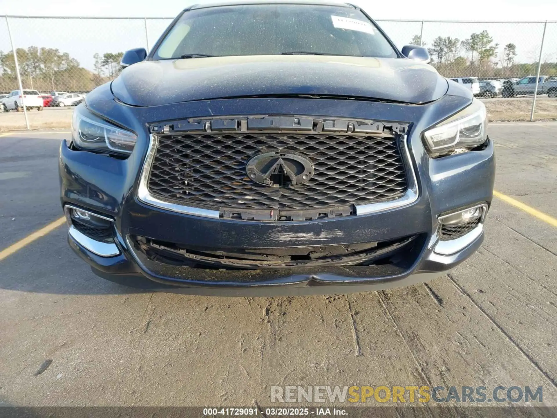6 fotografías del automóvil dañado 5N1DL0MN1LC501086 INFINITI QX60 2020