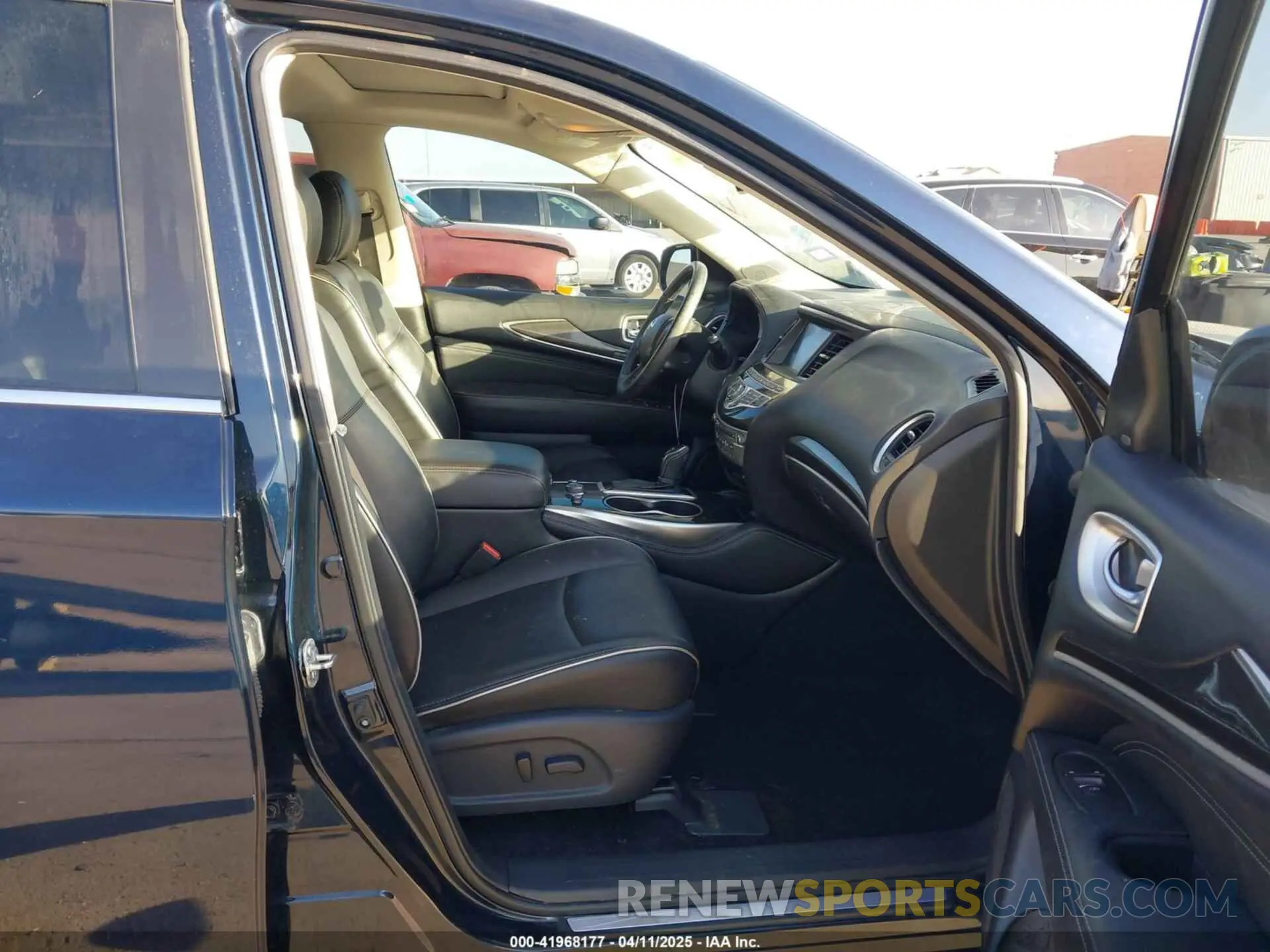5 fotografías del automóvil dañado 5N1DL0MN1LC506501 INFINITI QX60 2020