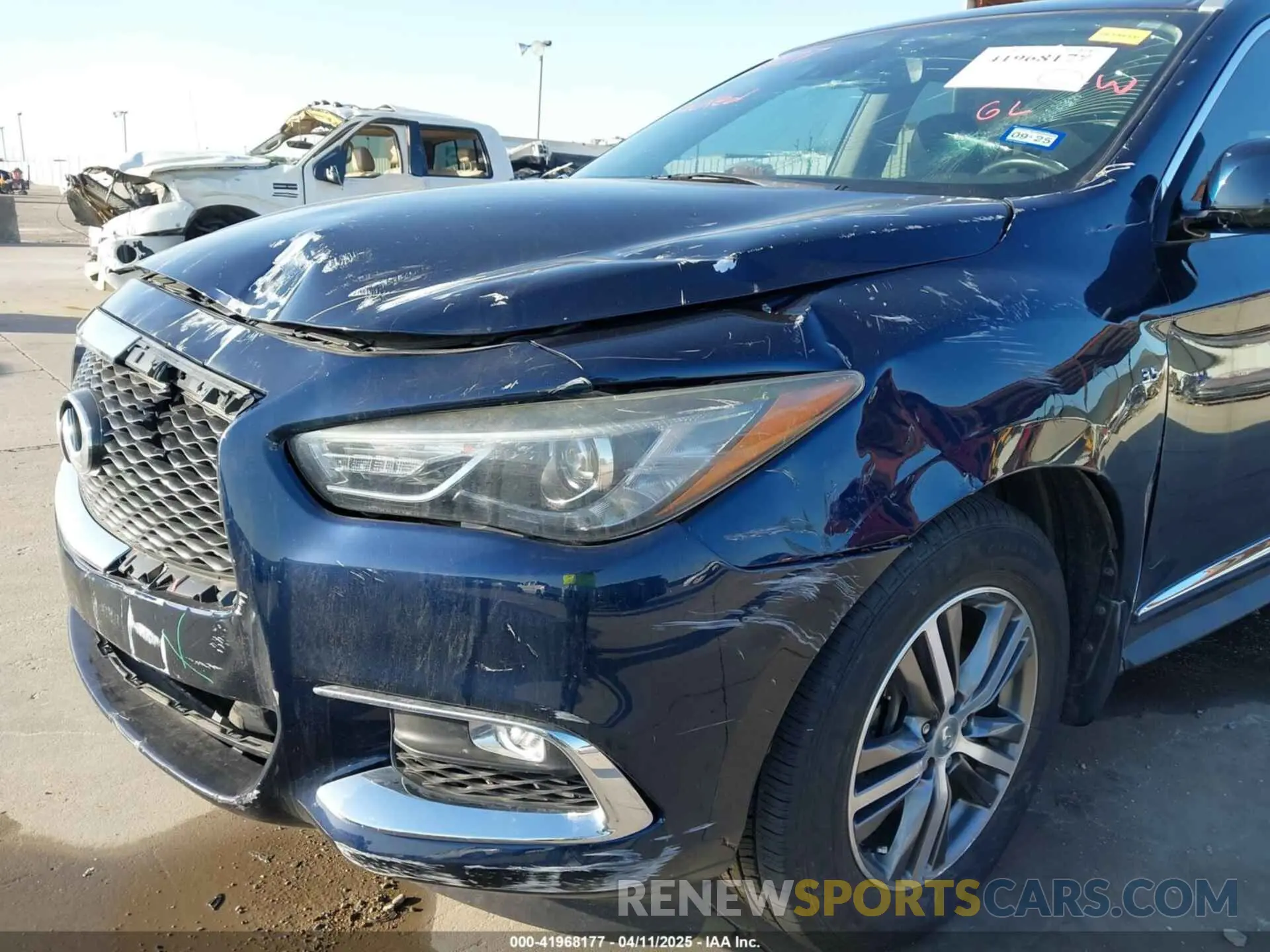 6 fotografías del automóvil dañado 5N1DL0MN1LC506501 INFINITI QX60 2020