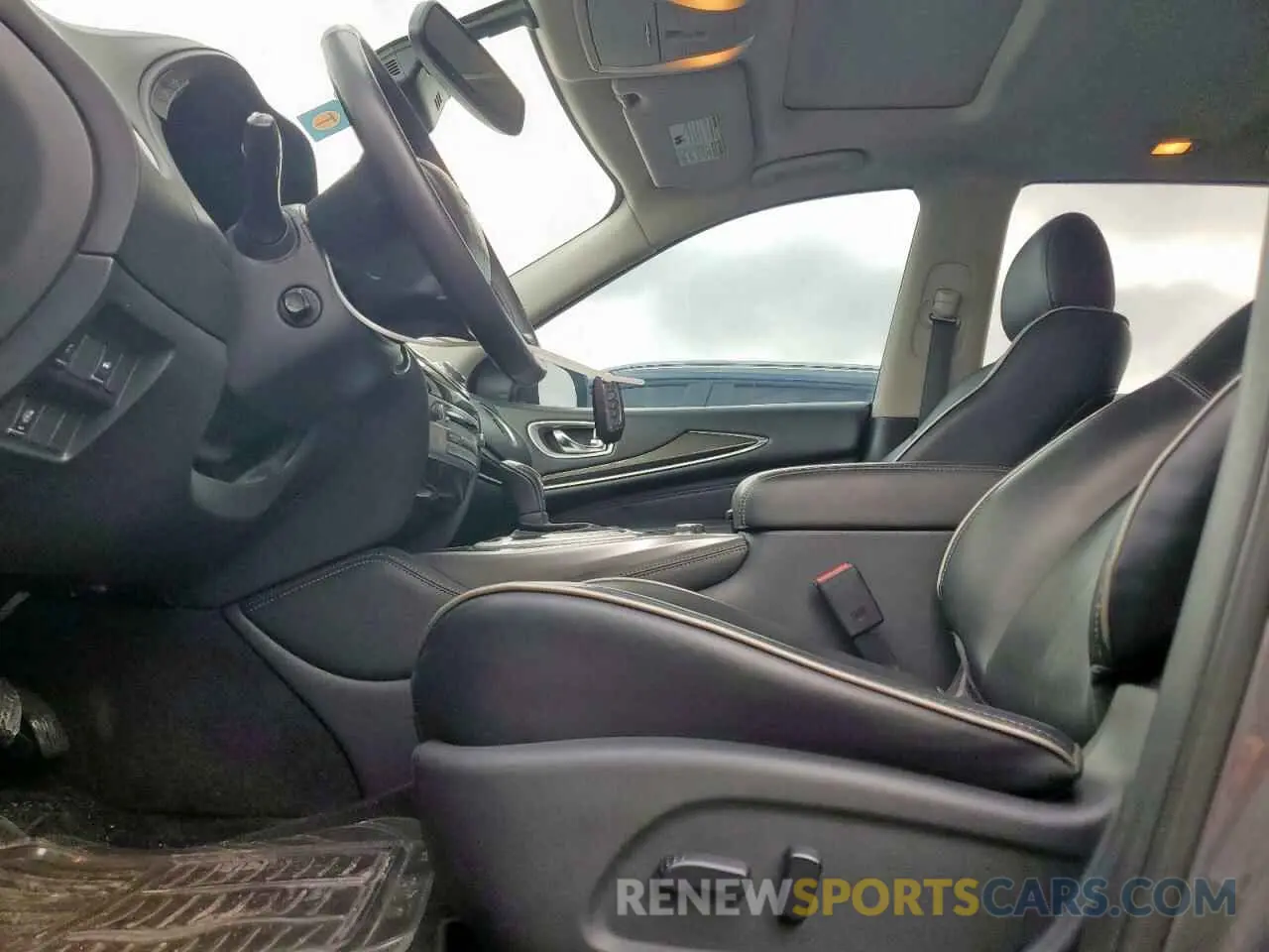 7 fotografías del automóvil dañado 5N1DL0MN2LC501355 INFINITI QX60 2020