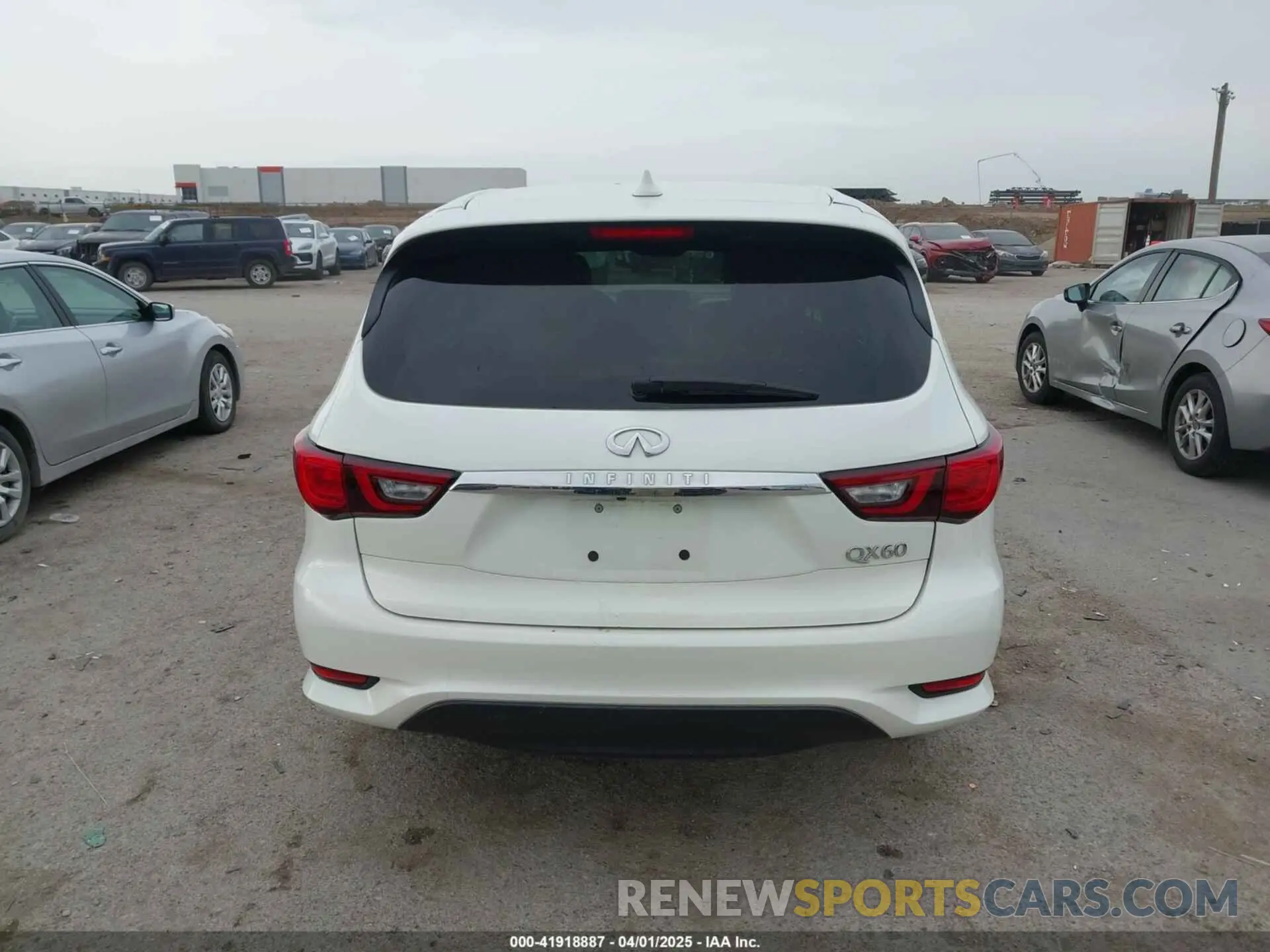 17 fotografías del automóvil dañado 5N1DL0MN2LC531102 INFINITI QX60 2020