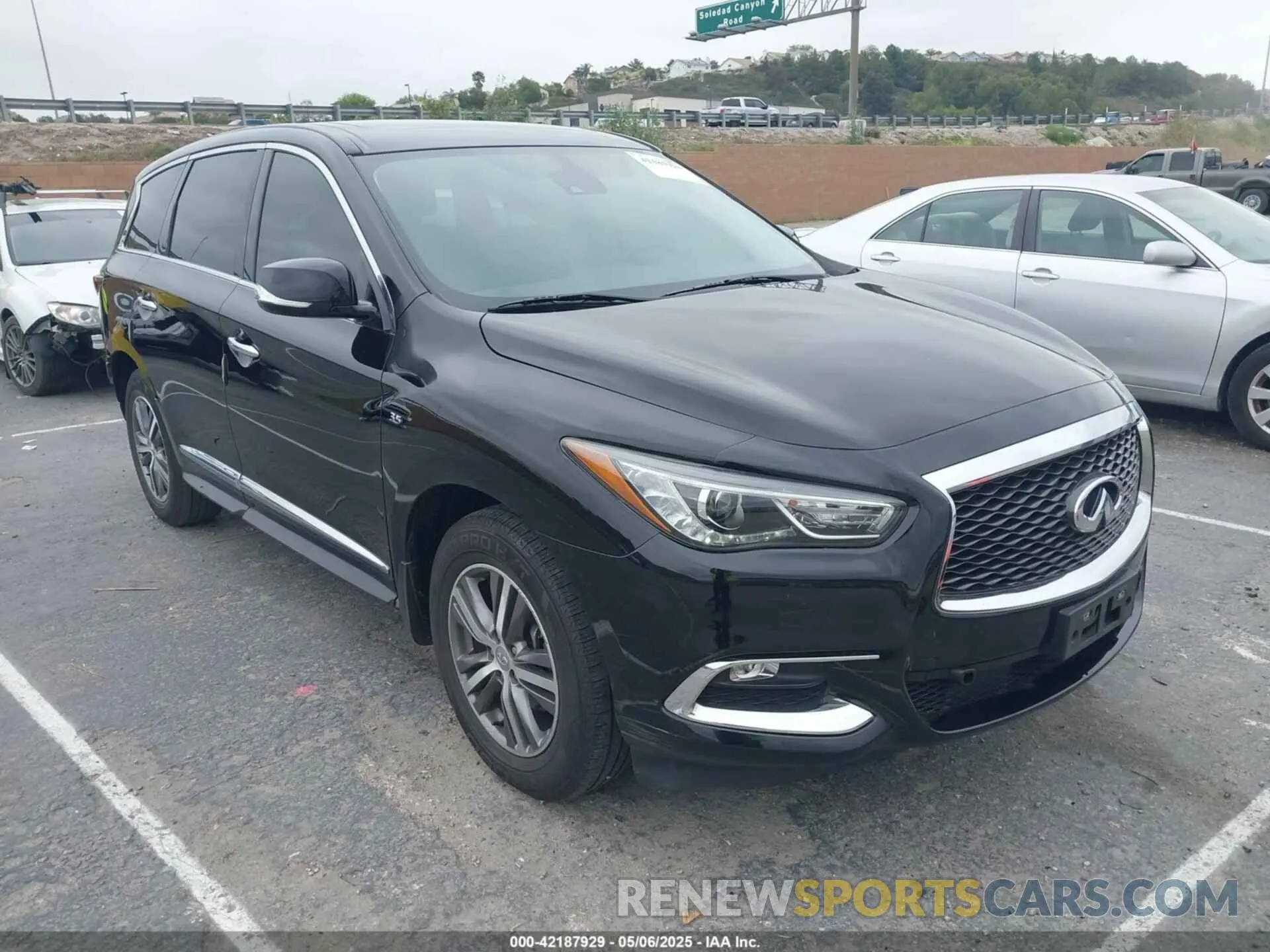 1 fotografías del automóvil dañado 5N1DL0MN2LC540608 INFINITI QX60 2020