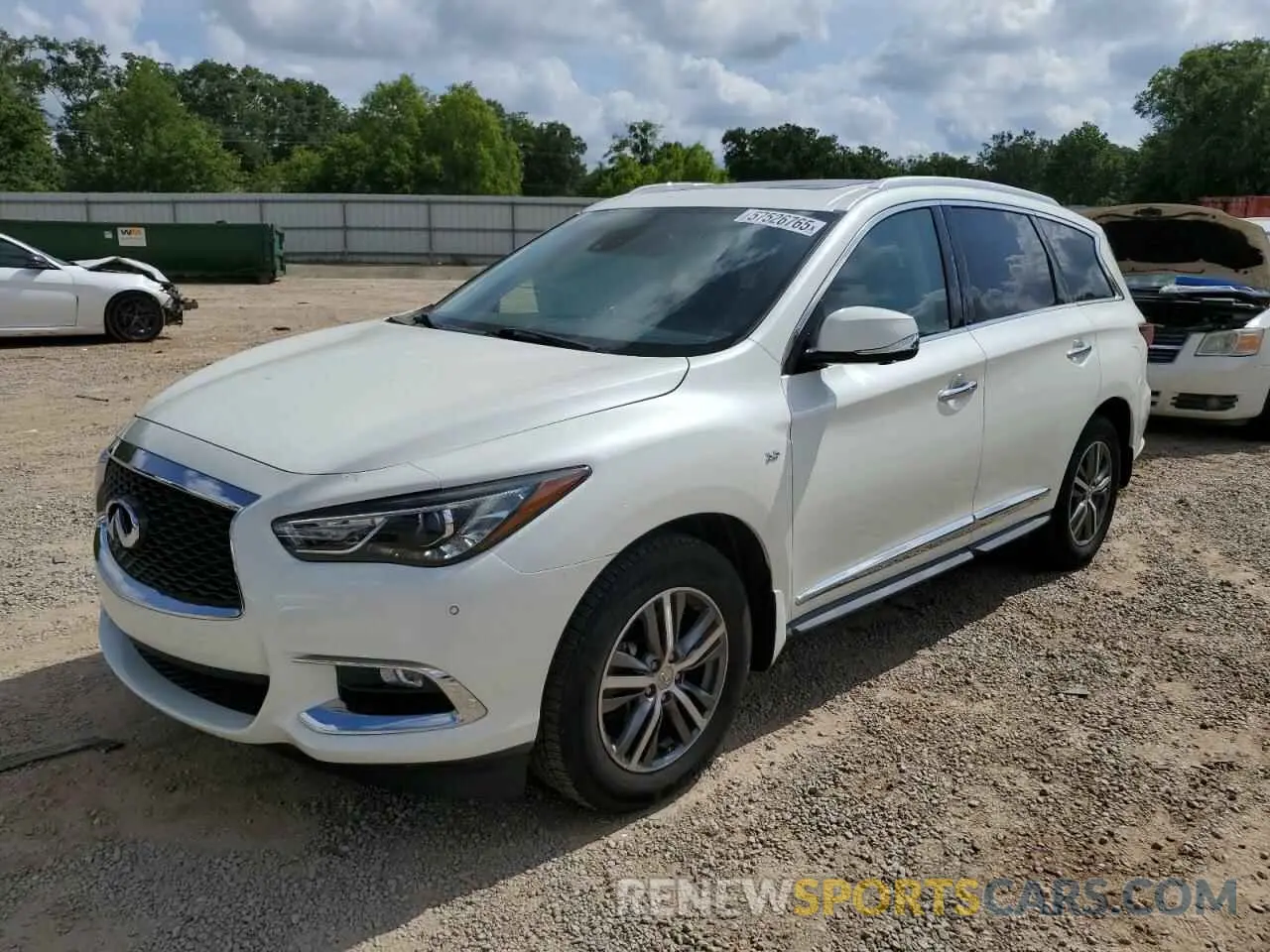 1 fotografías del automóvil dañado 5N1DL0MN3LC521520 INFINITI QX60 2020