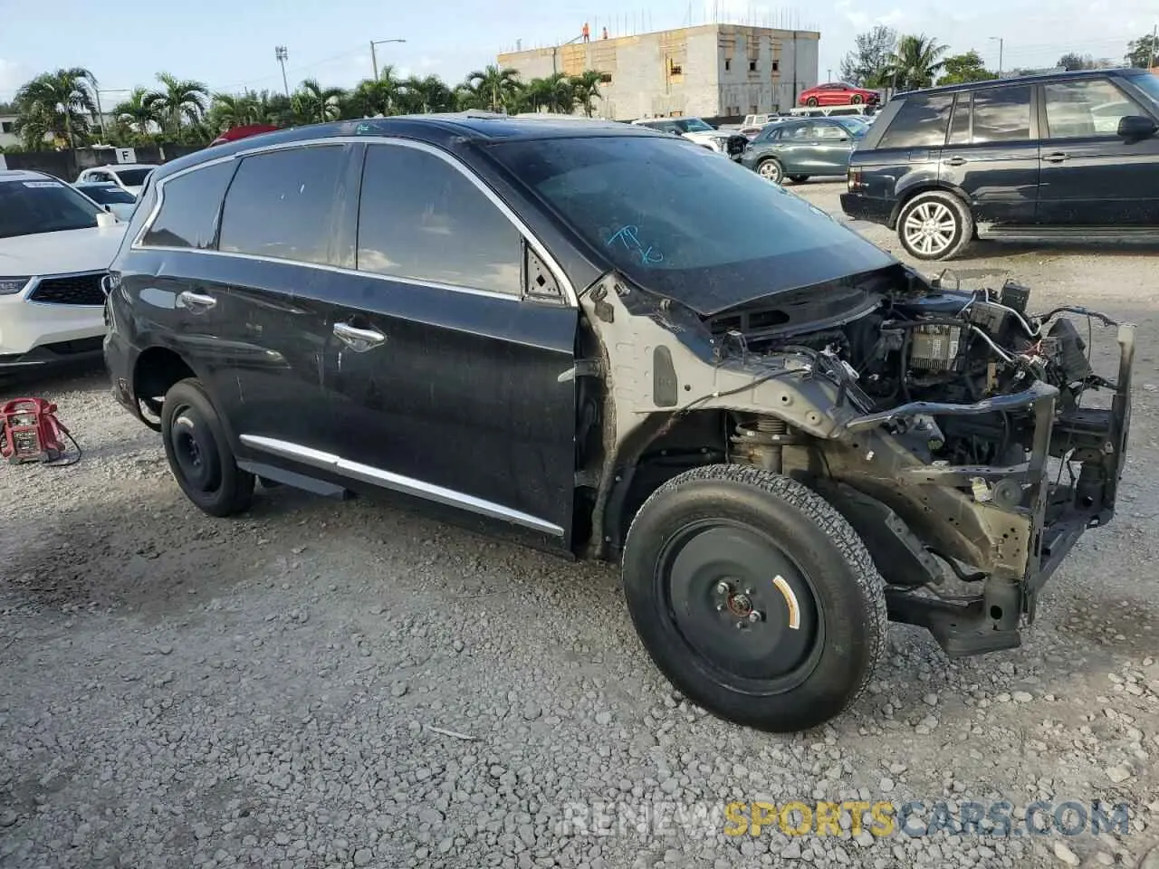 4 fotografías del automóvil dañado 5N1DL0MN3LC522795 INFINITI QX60 2020