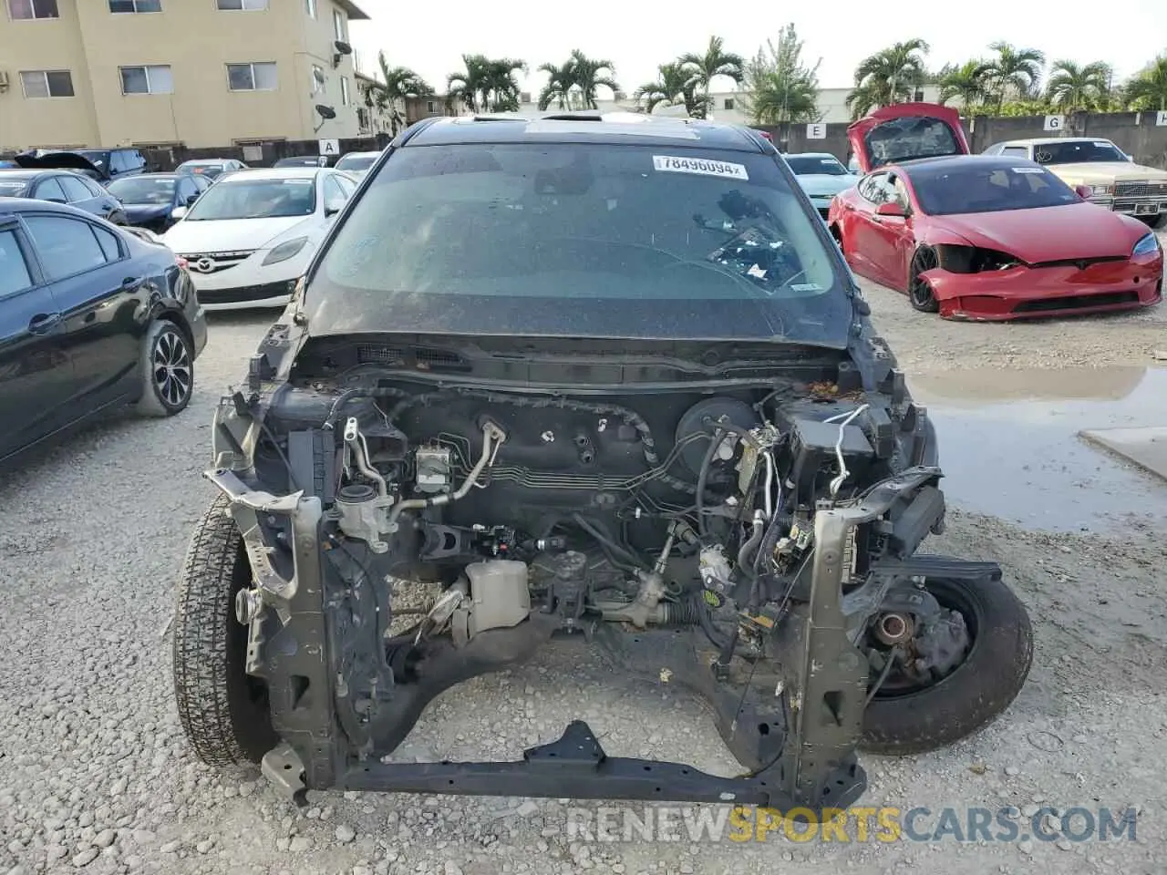 5 fotografías del automóvil dañado 5N1DL0MN3LC522795 INFINITI QX60 2020