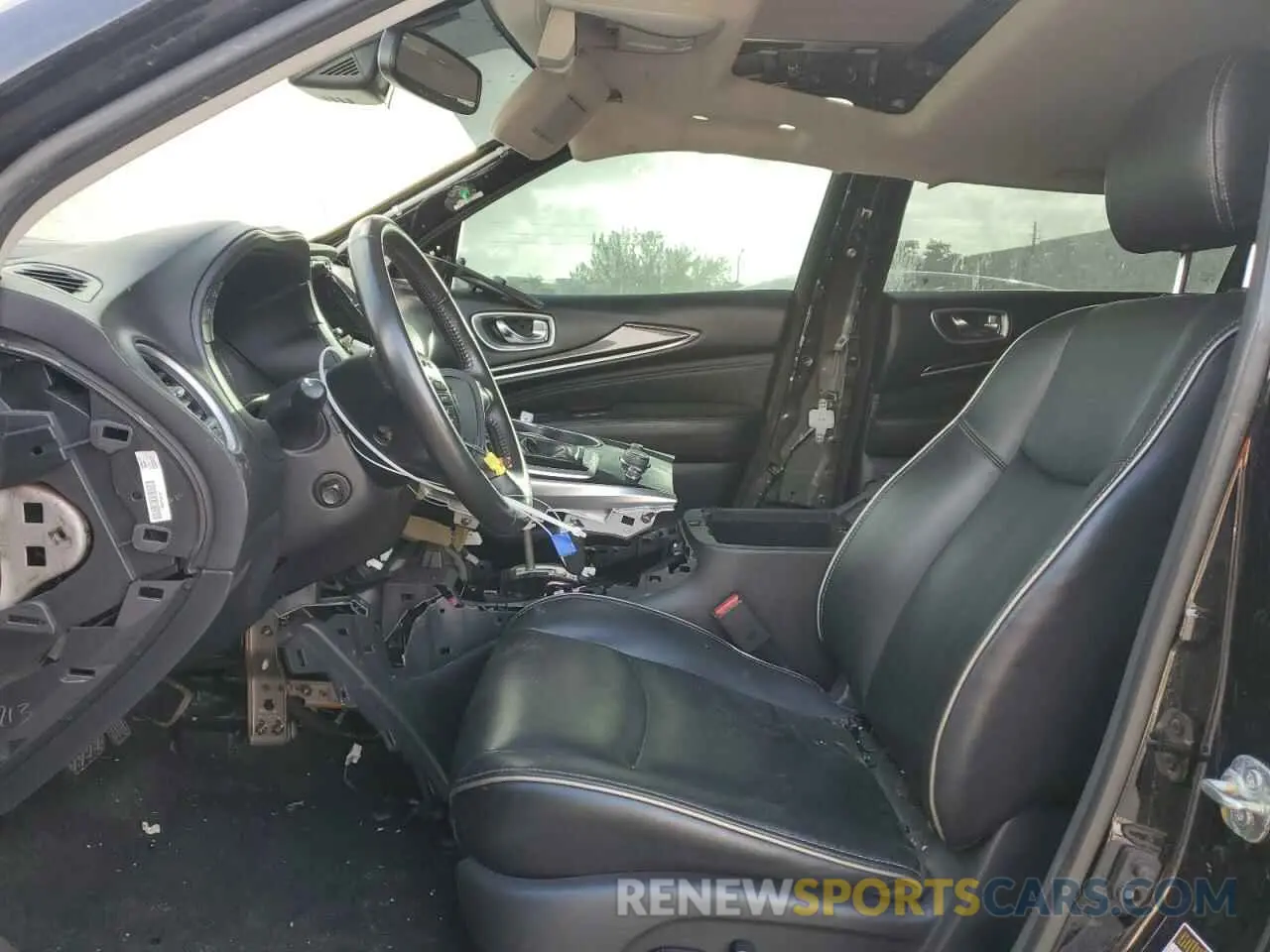 7 fotografías del automóvil dañado 5N1DL0MN3LC522795 INFINITI QX60 2020