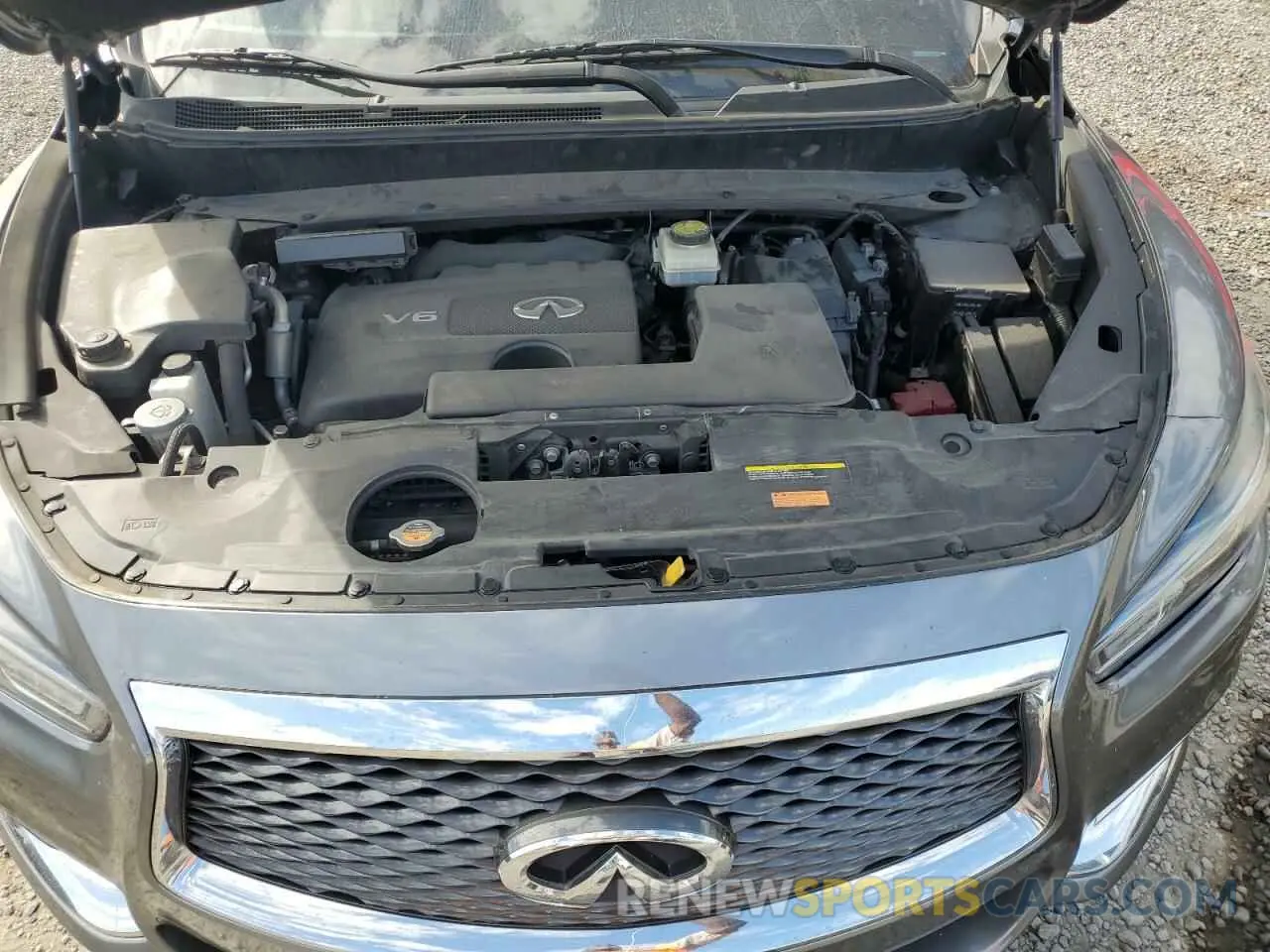 12 fotografías del automóvil dañado 5N1DL0MN3LC532856 INFINITI QX60 2020