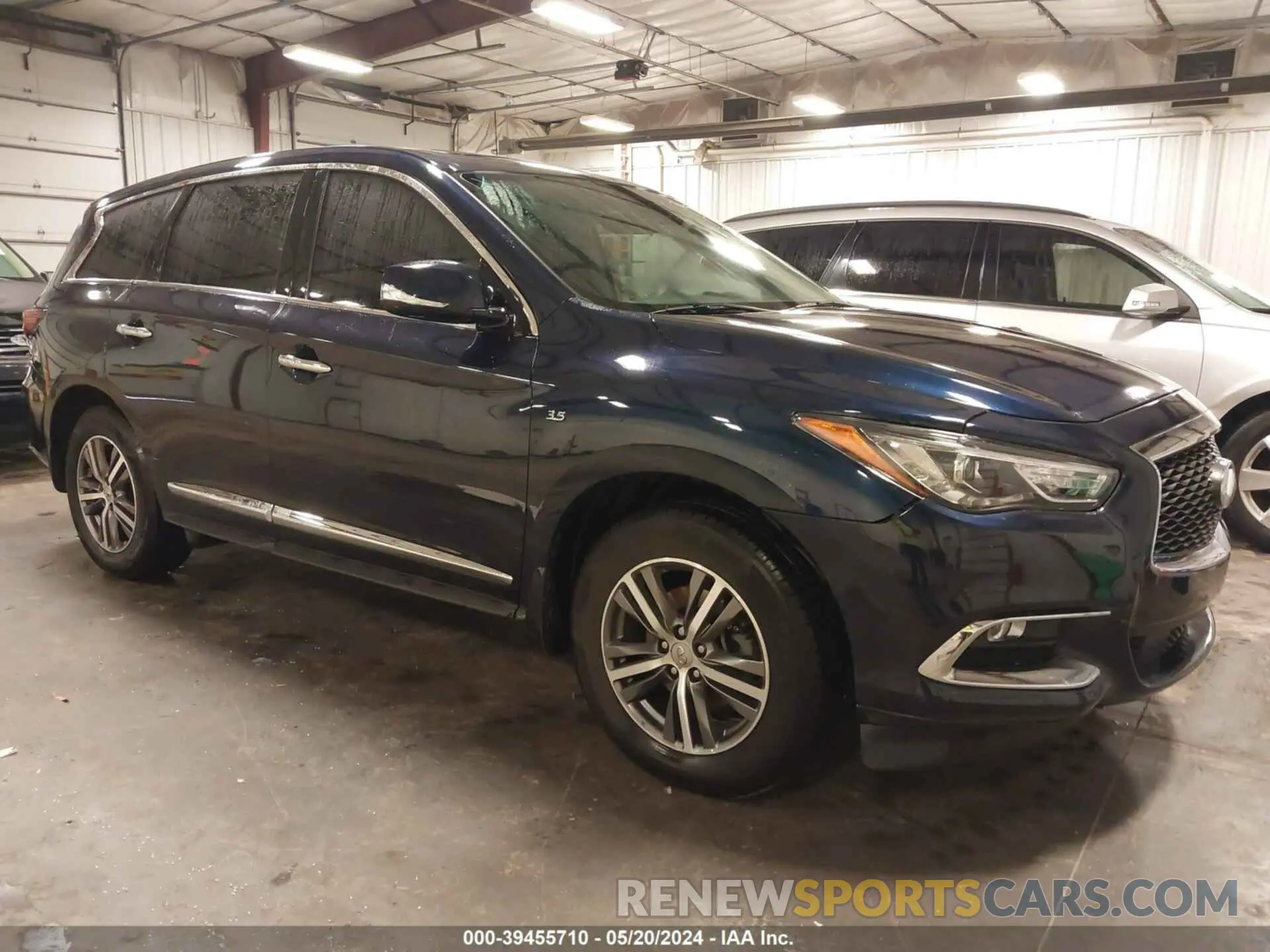 1 fotografías del automóvil dañado 5N1DL0MN4LC516679 INFINITI QX60 2020
