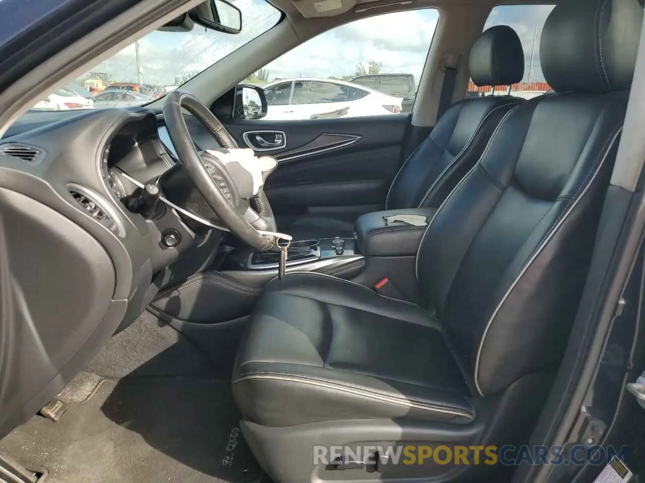 7 fotografías del automóvil dañado 5N1DL0MN4LC533773 INFINITI QX60 2020
