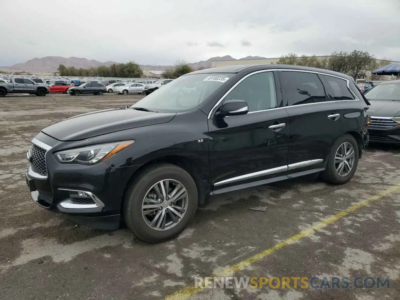 1 fotografías del automóvil dañado 5N1DL0MN5LC502886 INFINITI QX60 2020