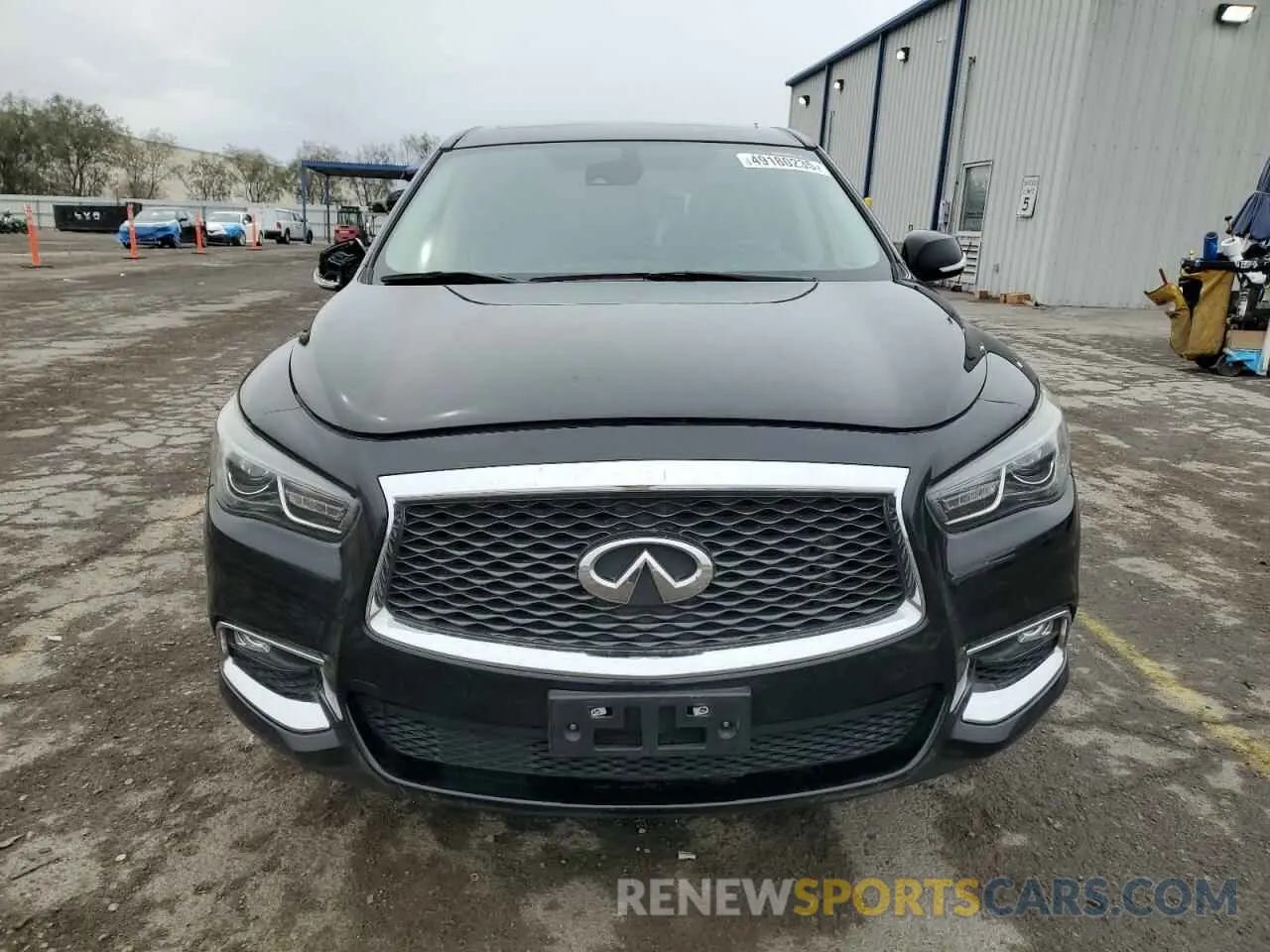 5 fotografías del automóvil dañado 5N1DL0MN5LC502886 INFINITI QX60 2020