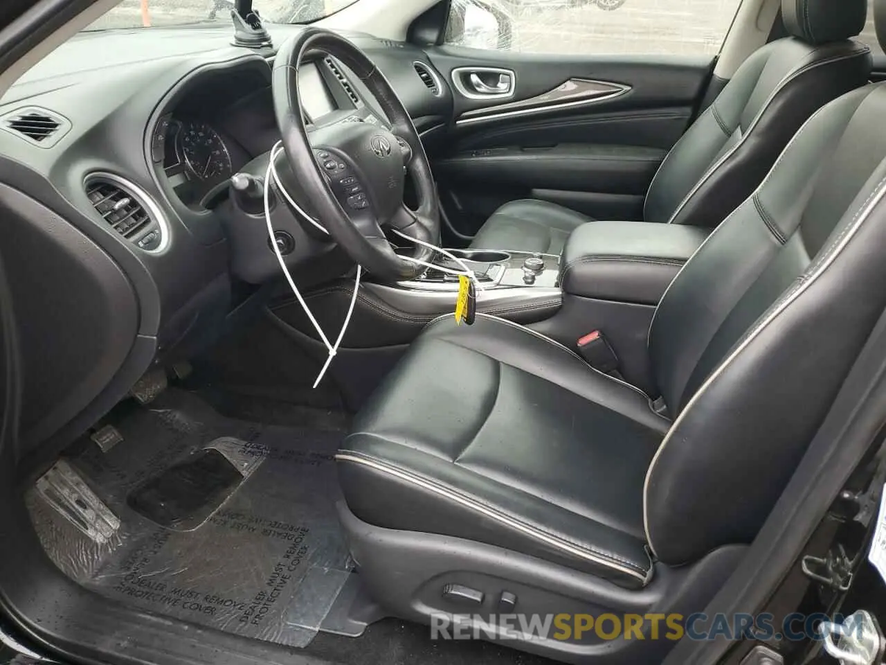 7 fotografías del automóvil dañado 5N1DL0MN5LC502886 INFINITI QX60 2020