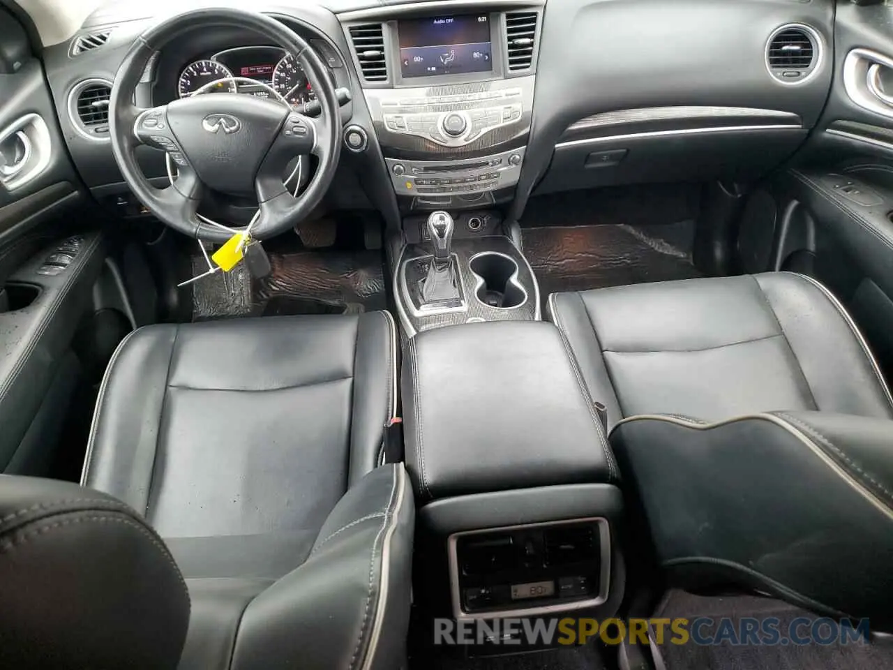 8 fotografías del automóvil dañado 5N1DL0MN5LC502886 INFINITI QX60 2020