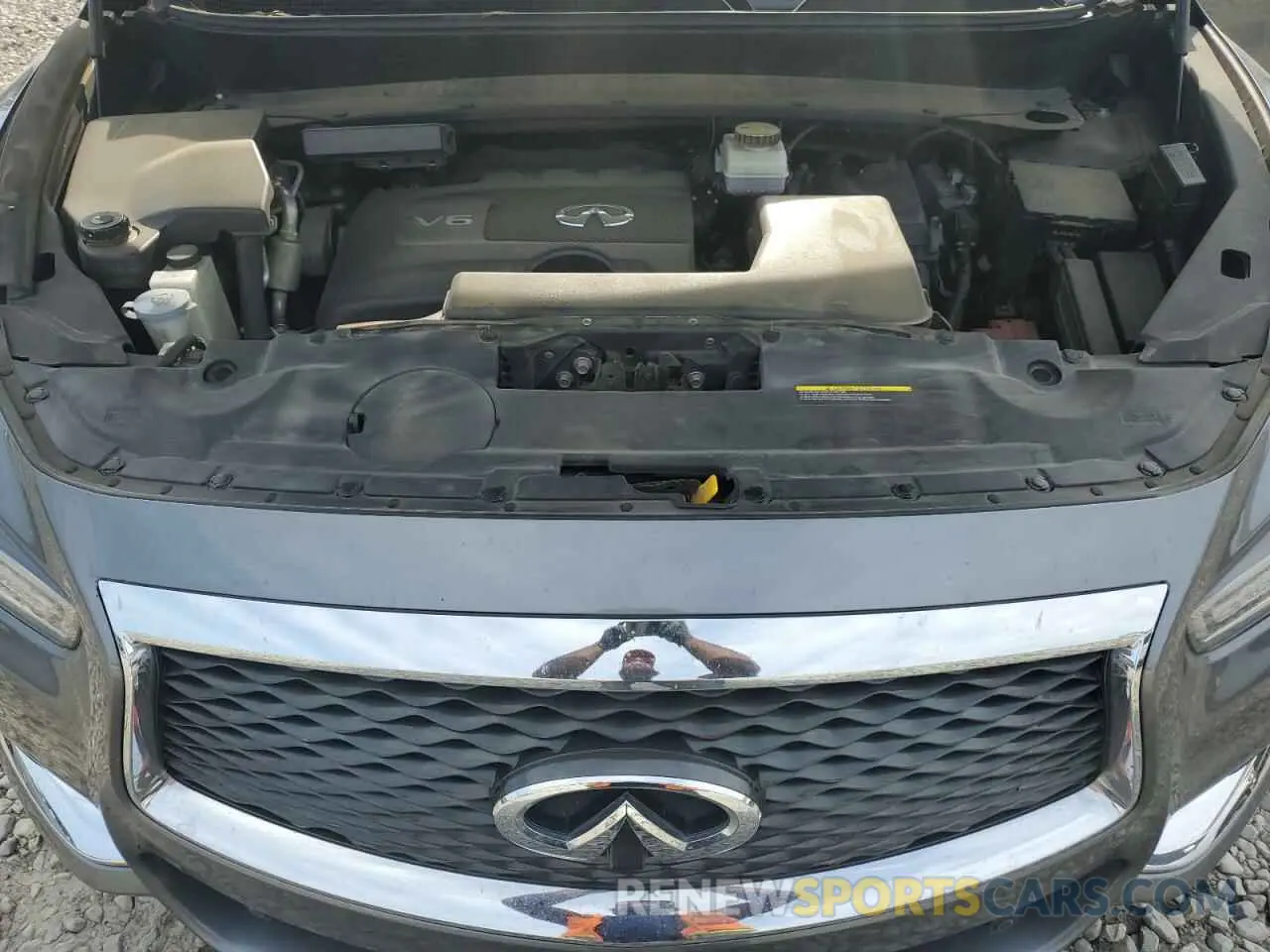 12 fotografías del automóvil dañado 5N1DL0MN5LC546029 INFINITI QX60 2020