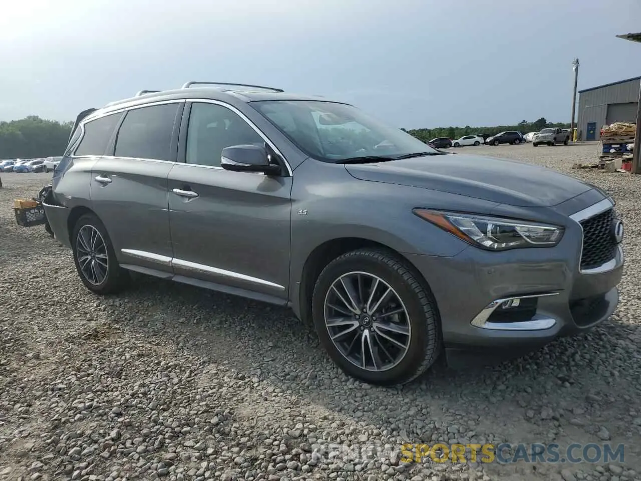 4 fotografías del automóvil dañado 5N1DL0MN5LC546029 INFINITI QX60 2020