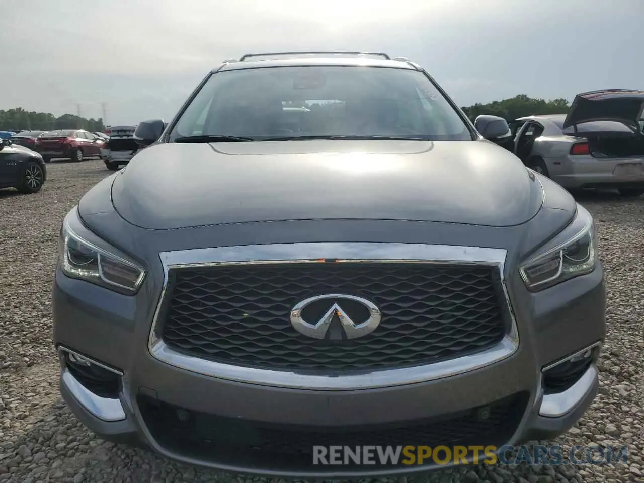 5 fotografías del automóvil dañado 5N1DL0MN5LC546029 INFINITI QX60 2020