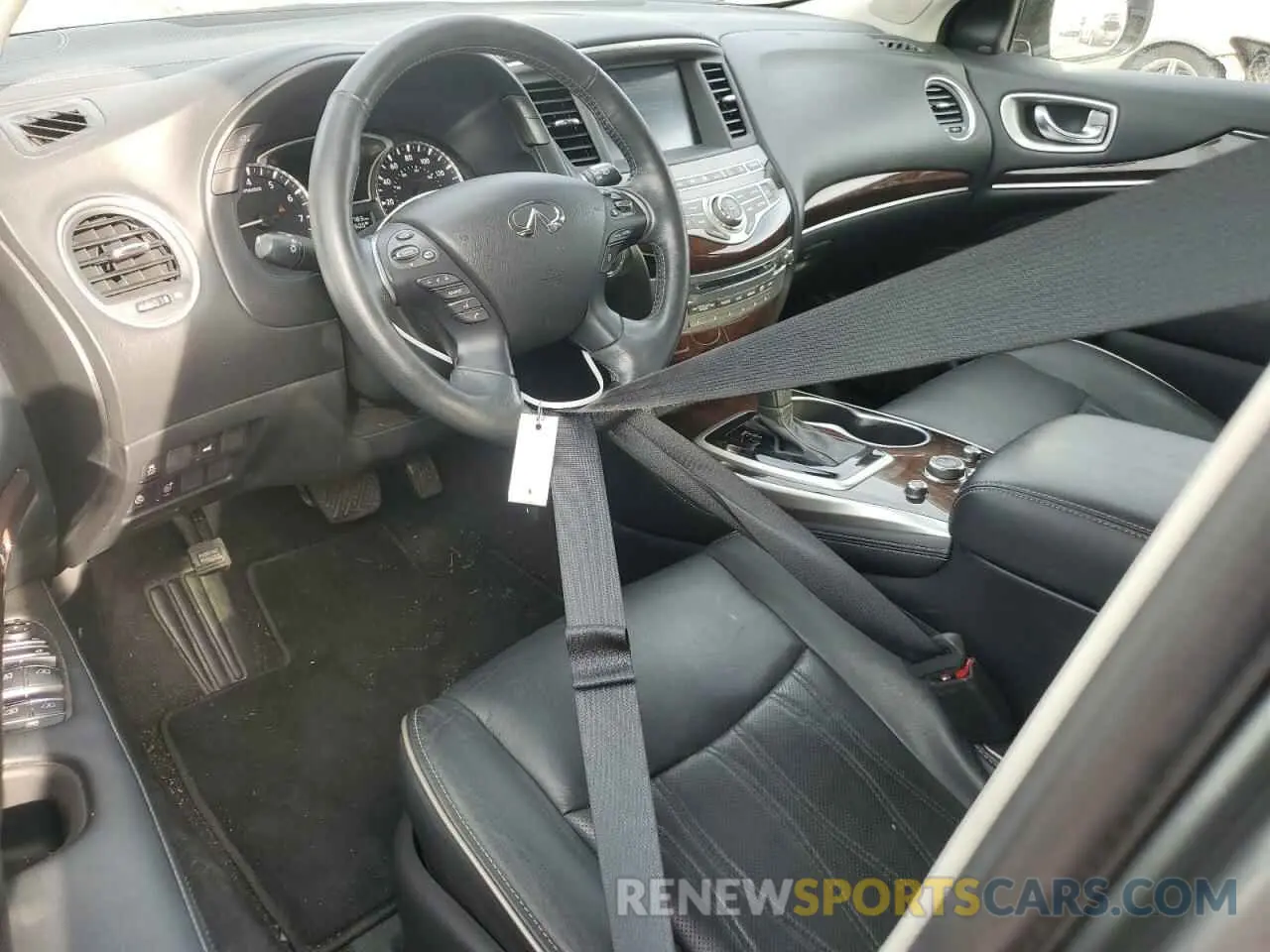8 fotografías del automóvil dañado 5N1DL0MN5LC546029 INFINITI QX60 2020