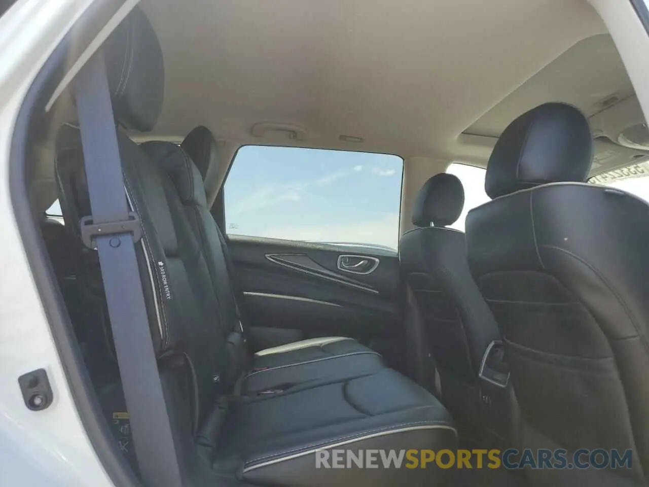 11 fotografías del automóvil dañado 5N1DL0MN6LC538117 INFINITI QX60 2020