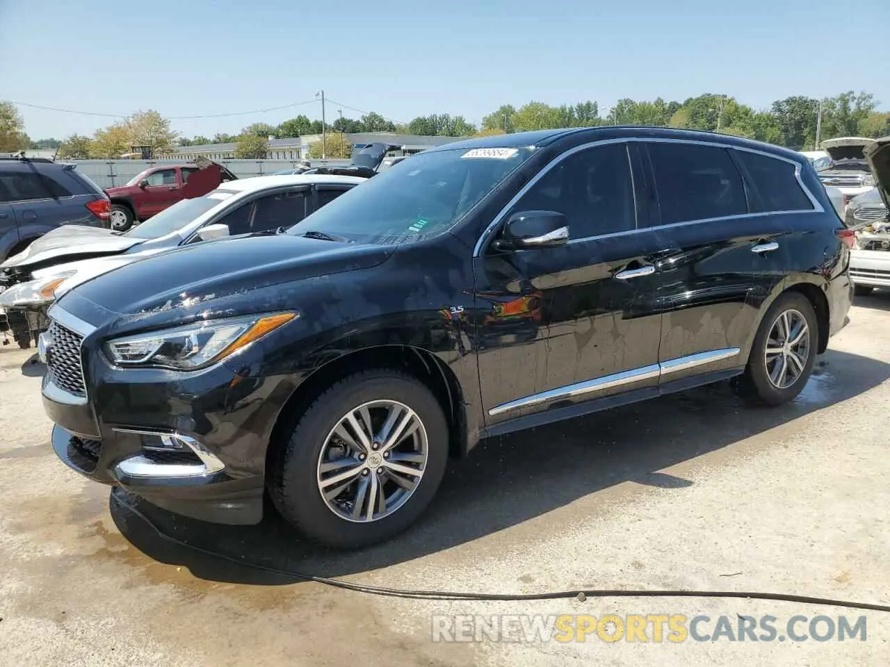 1 fotografías del automóvil dañado 5N1DL0MN7LC518247 INFINITI QX60 2020