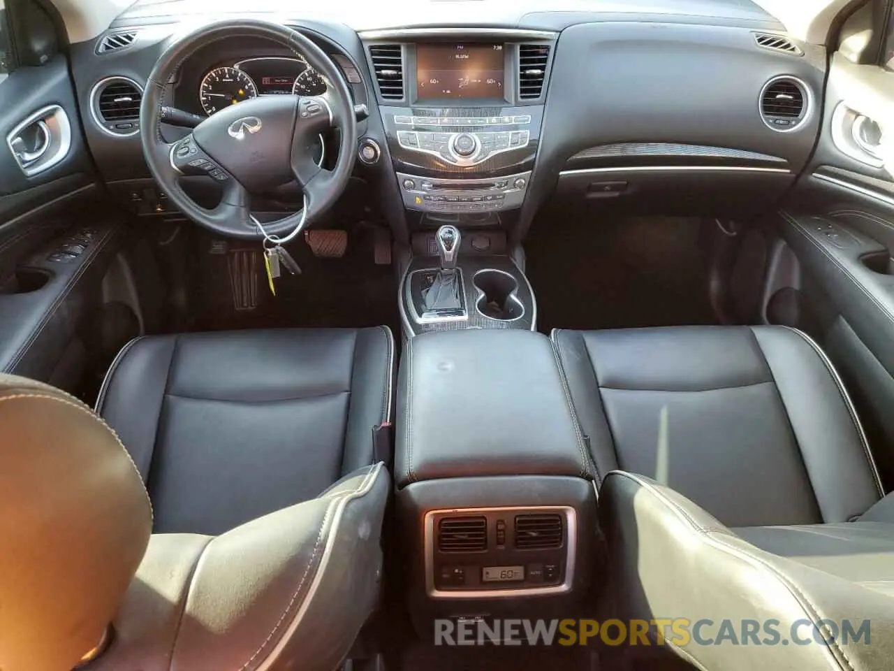 8 fotografías del automóvil dañado 5N1DL0MN7LC518247 INFINITI QX60 2020