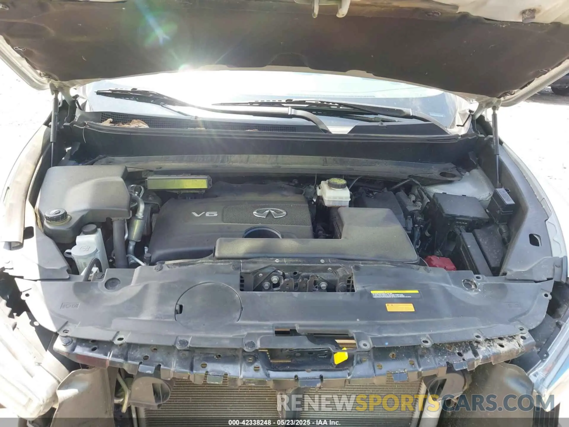 10 fotografías del automóvil dañado 5N1DL0MN7LC529460 INFINITI QX60 2020
