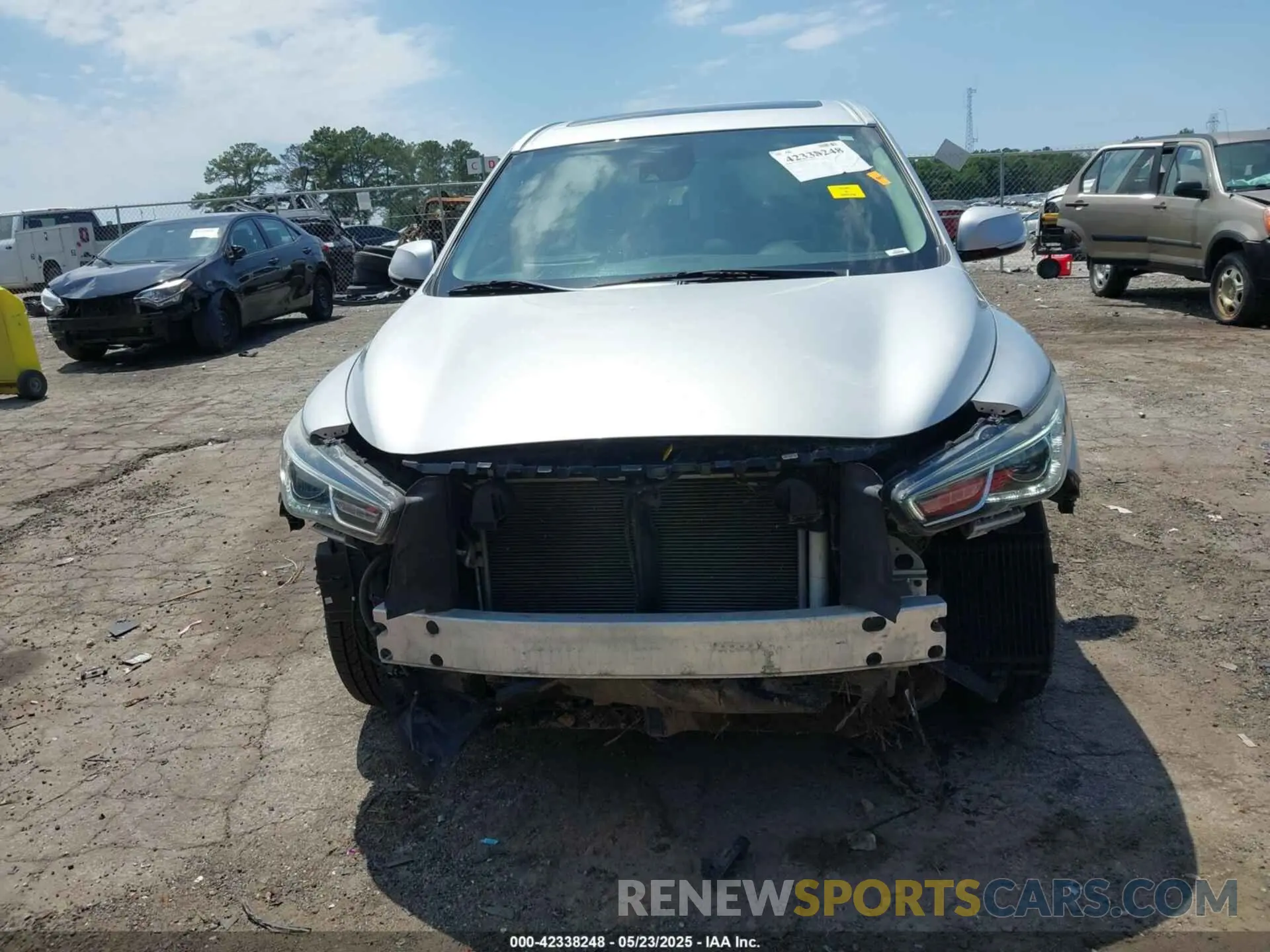 13 fotografías del automóvil dañado 5N1DL0MN7LC529460 INFINITI QX60 2020