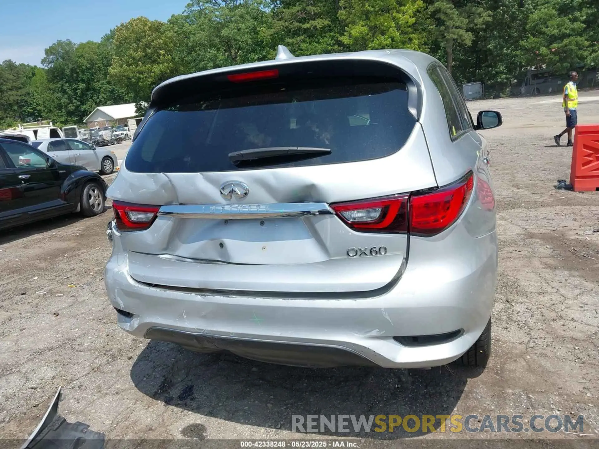 17 fotografías del automóvil dañado 5N1DL0MN7LC529460 INFINITI QX60 2020