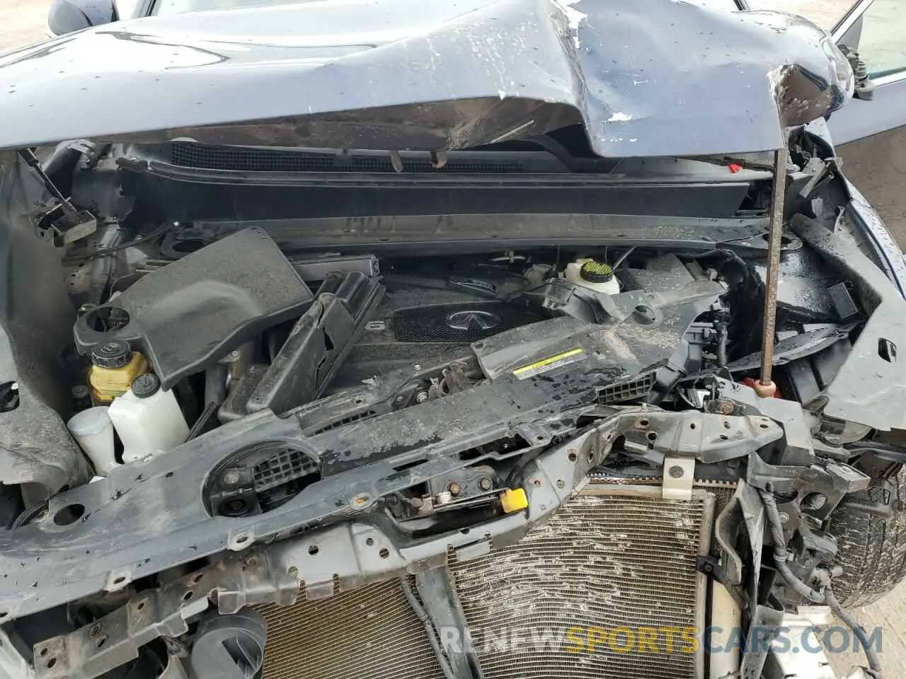 12 fotografías del automóvil dañado 5N1DL0MN7LC529488 INFINITI QX60 2020