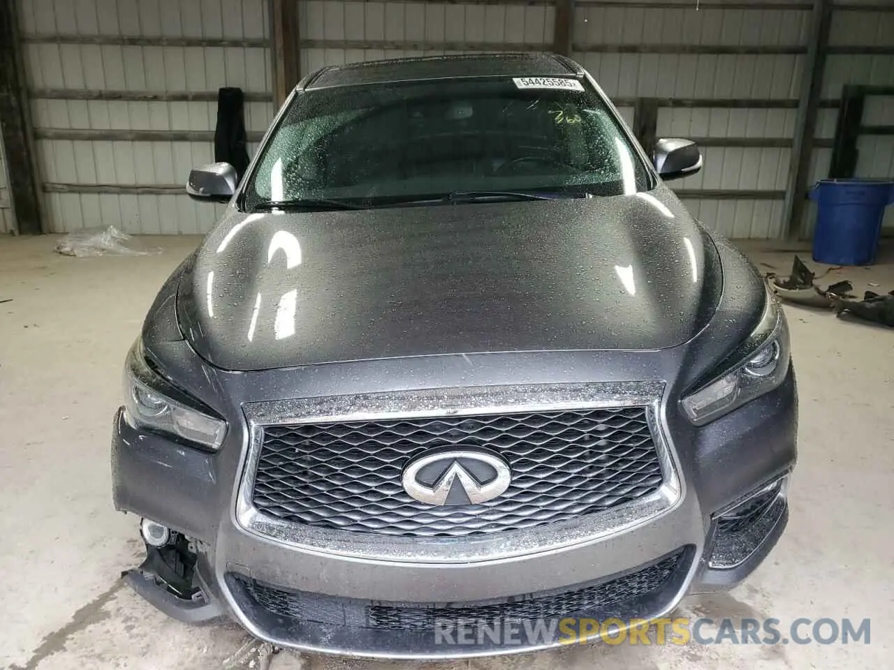 5 fotografías del automóvil dañado 5N1DL0MN7LC532388 INFINITI QX60 2020