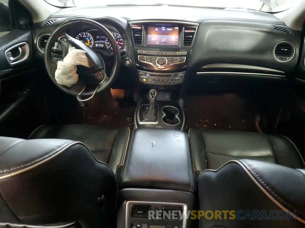 8 fotografías del automóvil dañado 5N1DL0MN7LC532388 INFINITI QX60 2020