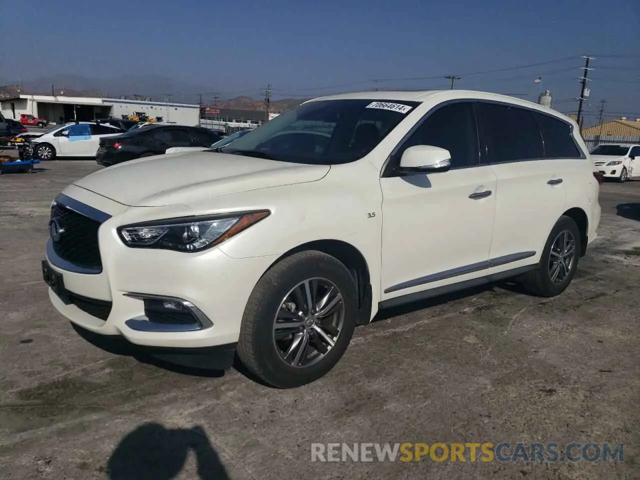 1 fotografías del automóvil dañado 5N1DL0MN8LC516863 INFINITI QX60 2020