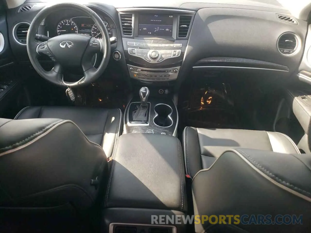 8 fotografías del automóvil dañado 5N1DL0MN8LC516863 INFINITI QX60 2020