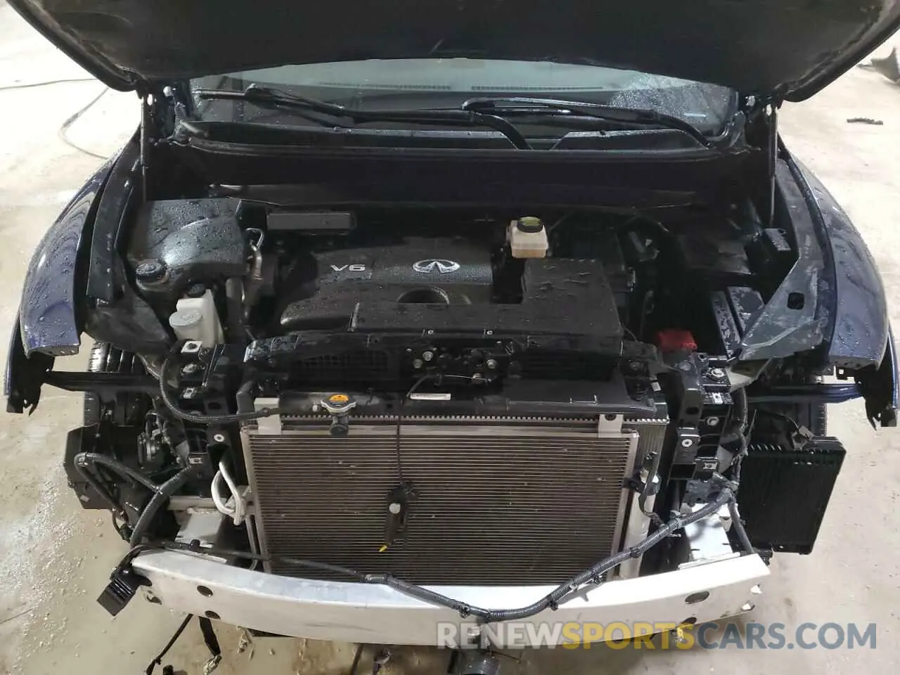 12 fotografías del automóvil dañado 5N1DL0MN9LC504611 INFINITI QX60 2020