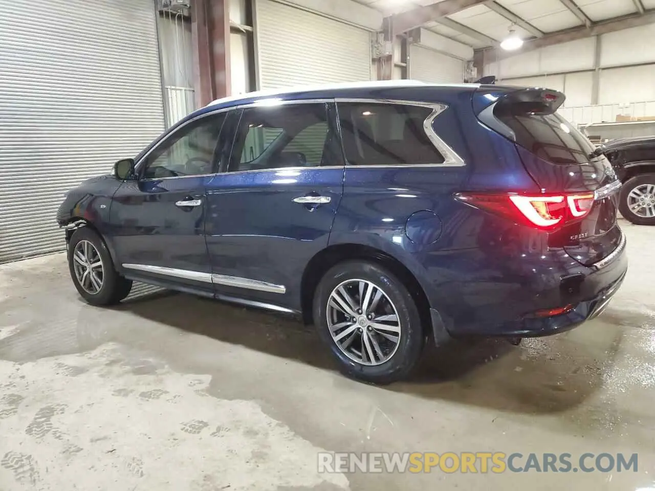 2 fotografías del automóvil dañado 5N1DL0MN9LC504611 INFINITI QX60 2020