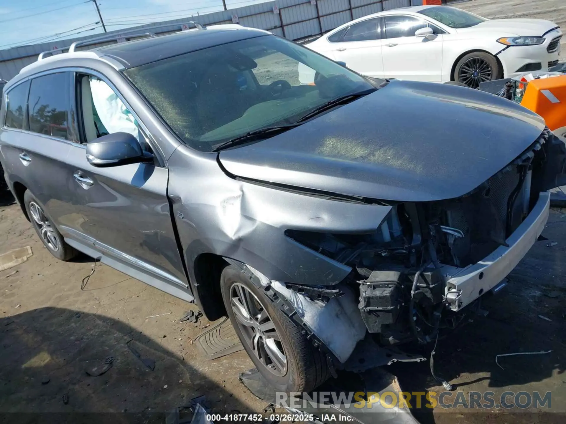 1 fotografías del automóvil dañado 5N1DL0MN9LC506083 INFINITI QX60 2020