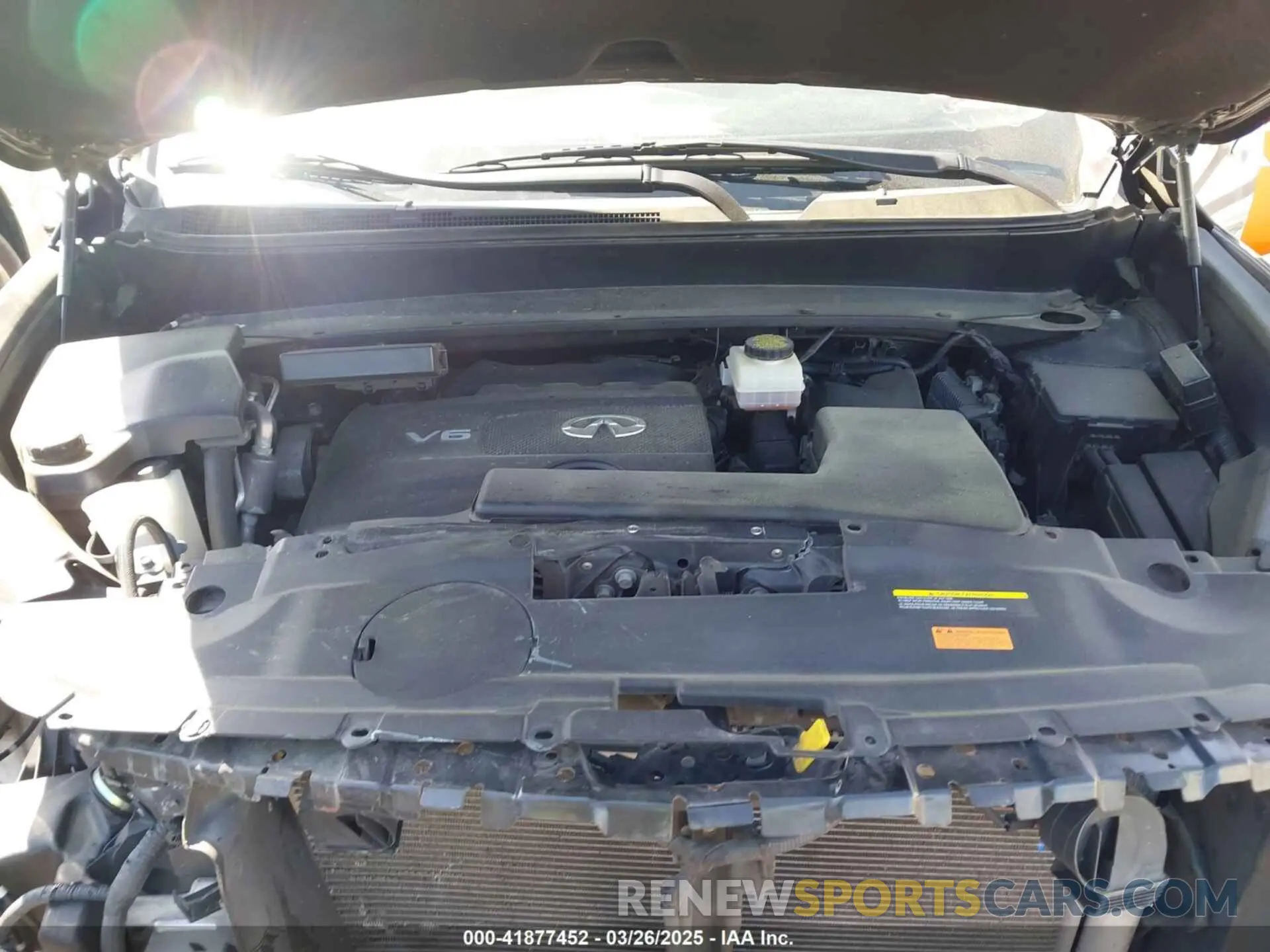 10 fotografías del automóvil dañado 5N1DL0MN9LC506083 INFINITI QX60 2020