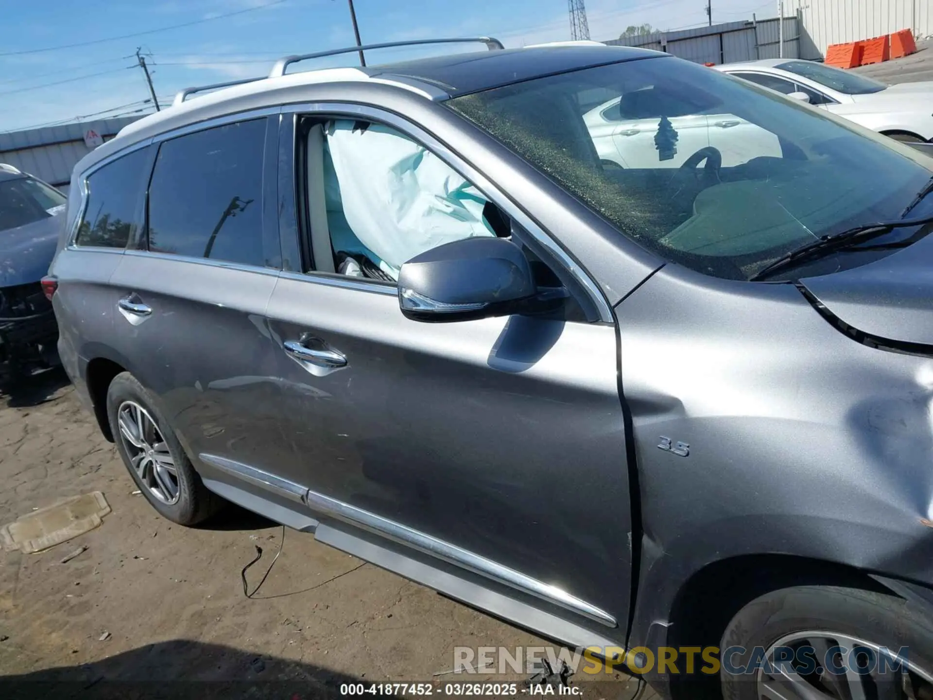 13 fotografías del automóvil dañado 5N1DL0MN9LC506083 INFINITI QX60 2020