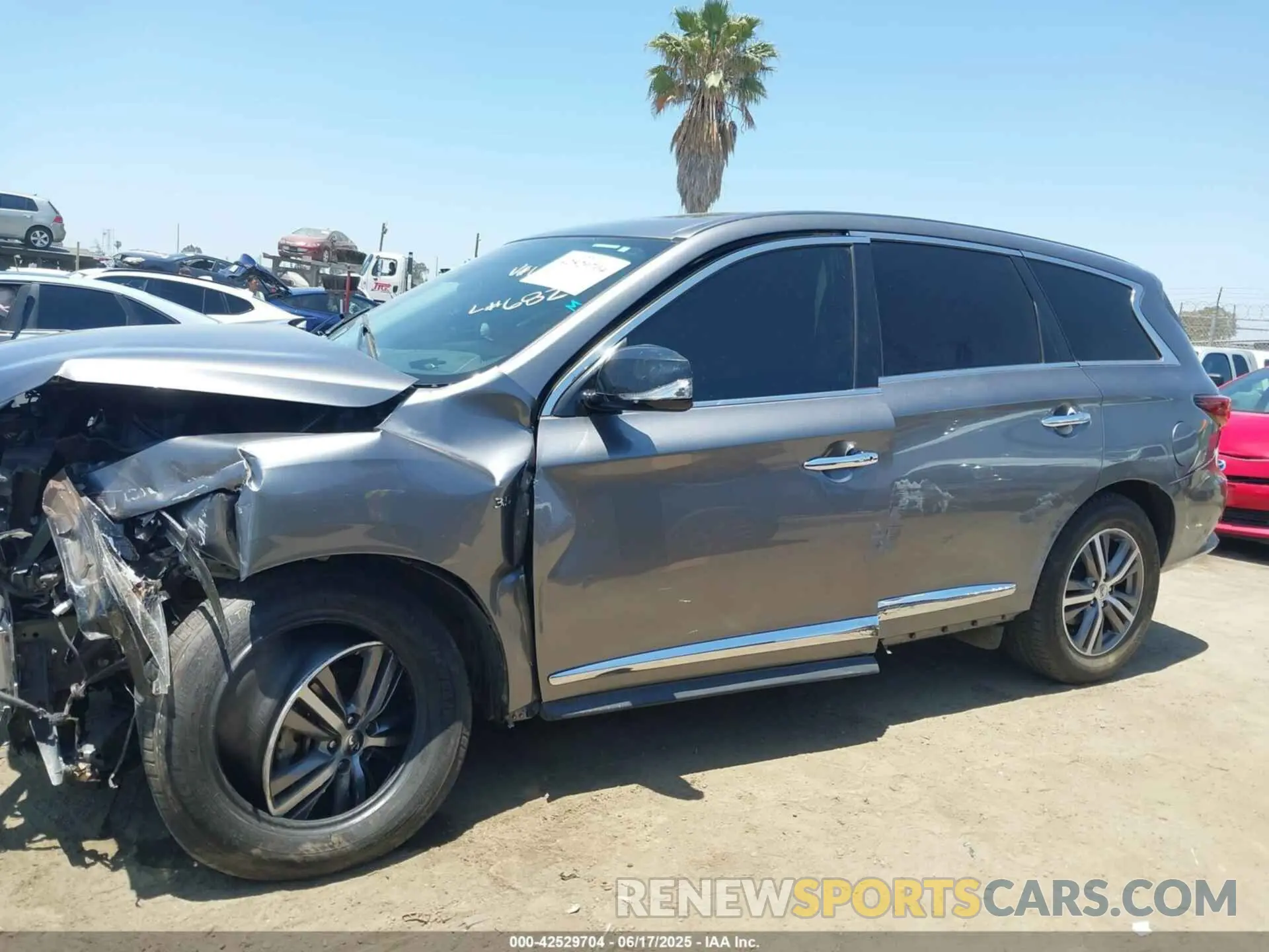 13 fotografías del automóvil dañado 5N1DL0MNXLC506142 INFINITI QX60 2020